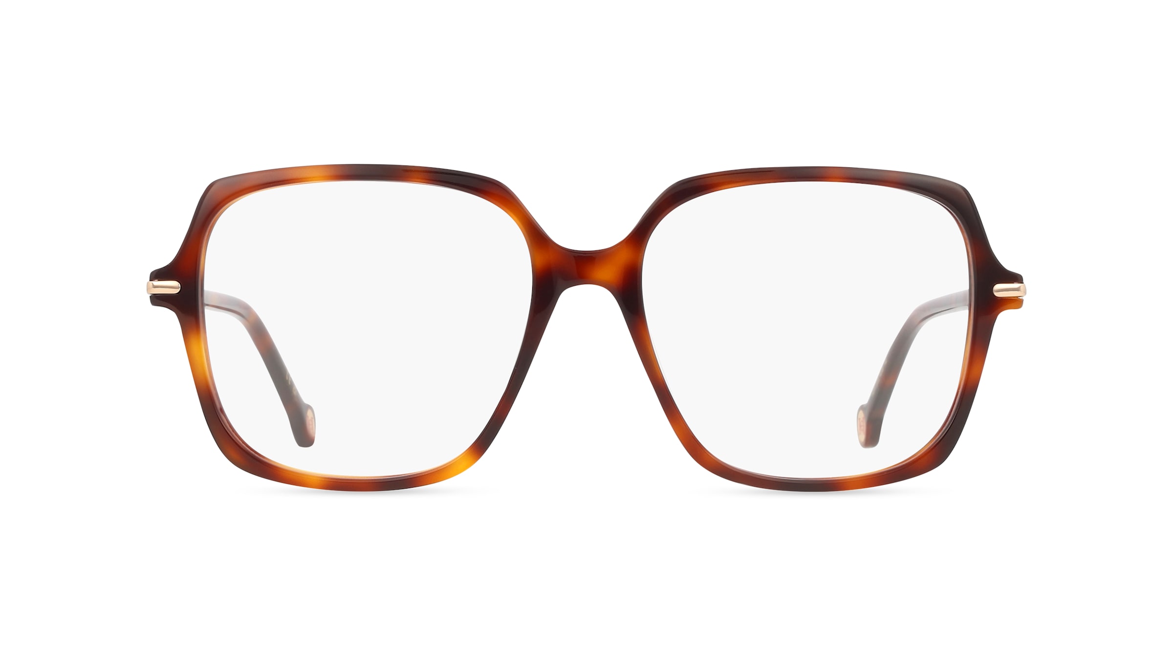 Carolina Herrera 233 Damen-Brille inkl. Gläser Vollrand Eckig Acetat-Gestell 54mm/16mm/140mm, braun