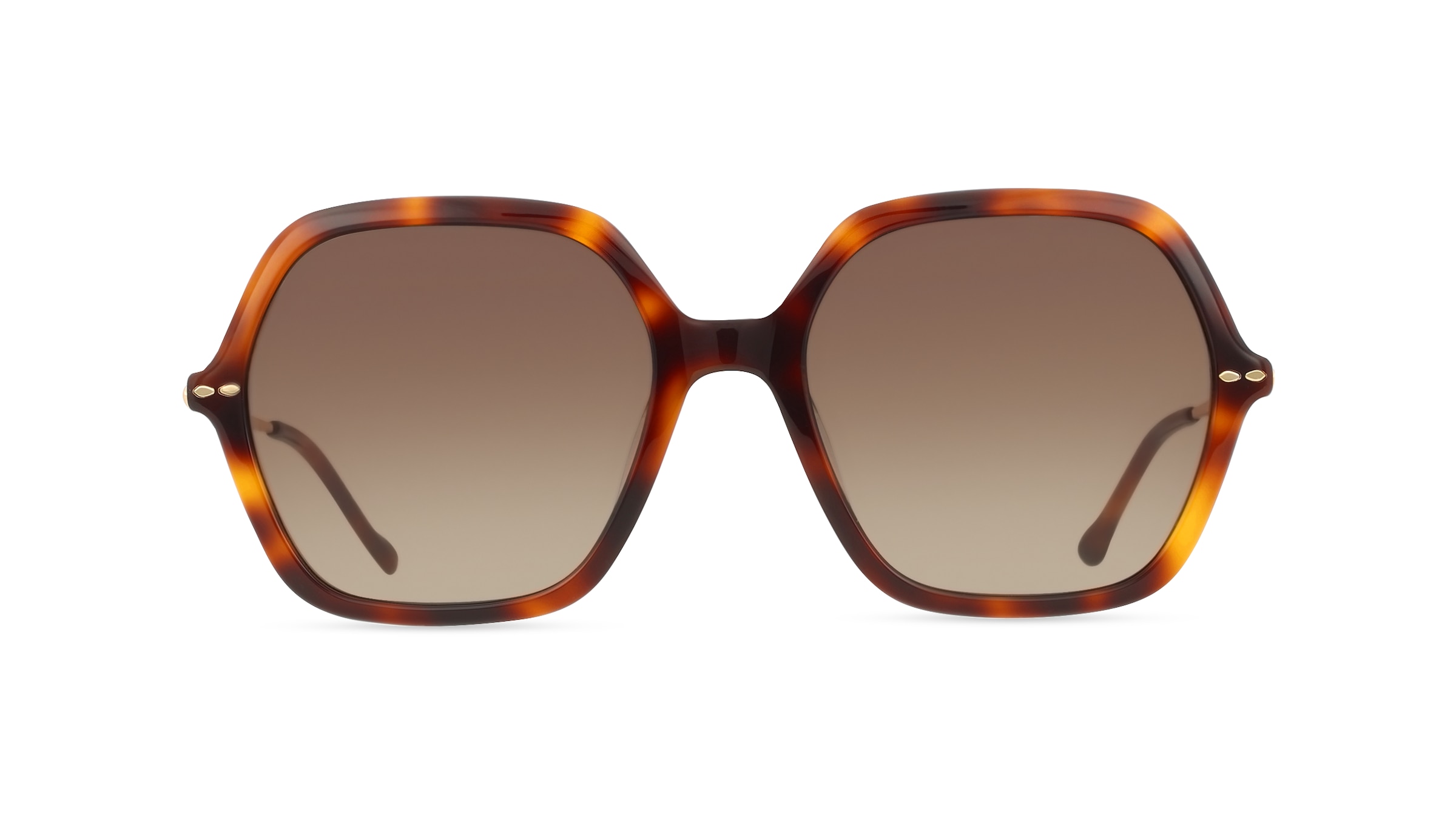 Isabel Marant IM 0206/G/S Damen-Sonnenbrille Vollrand Eckig Acetat-Gestell, Gold