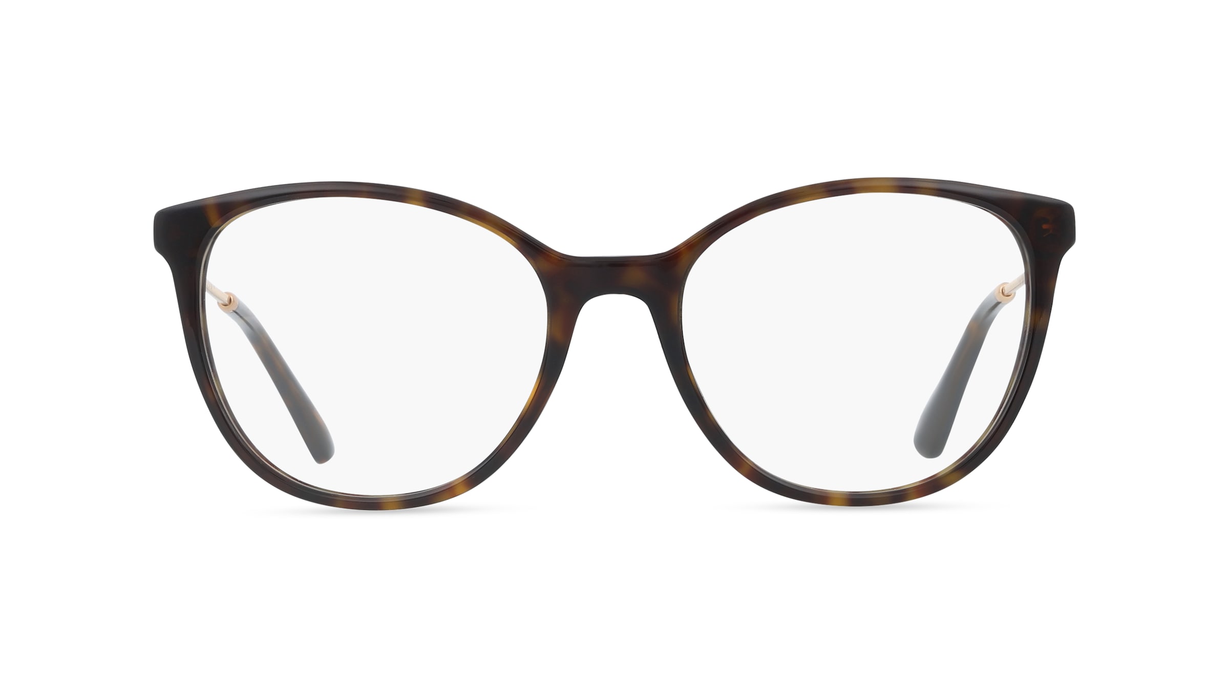 Dolce&amp;Gabbana DG3363 Damen-Brille inkl. Gläser Vollrand Butterfly Acetat-Gestell 52/18/145, Havanna