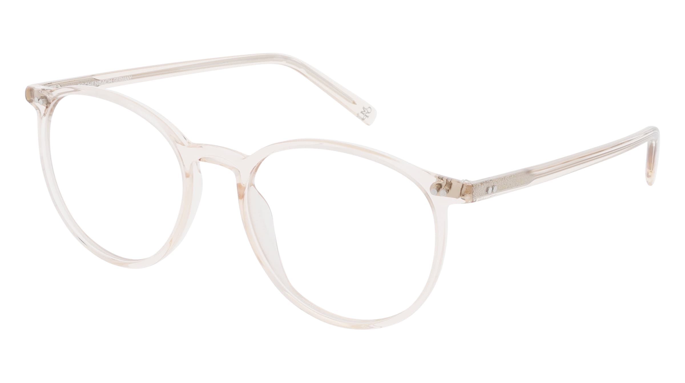 Marc O'Polo Eyewear 503084 Unisex-Brille inkl. Gläser Vollrand Panto Kunststoff-Gestell 50/18/140, Gold