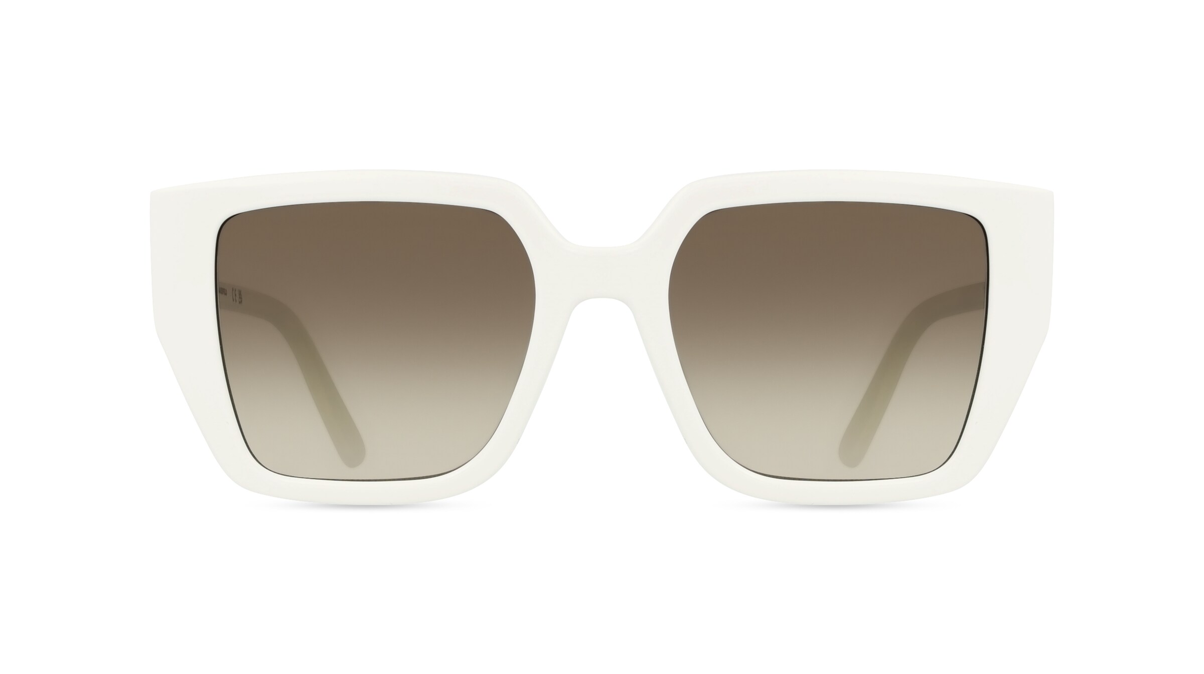 Karl Lagerfeld KL6098S Unisex-Sonnenbrille Vollrand Eckig Kunststoff-Gestell, weiß