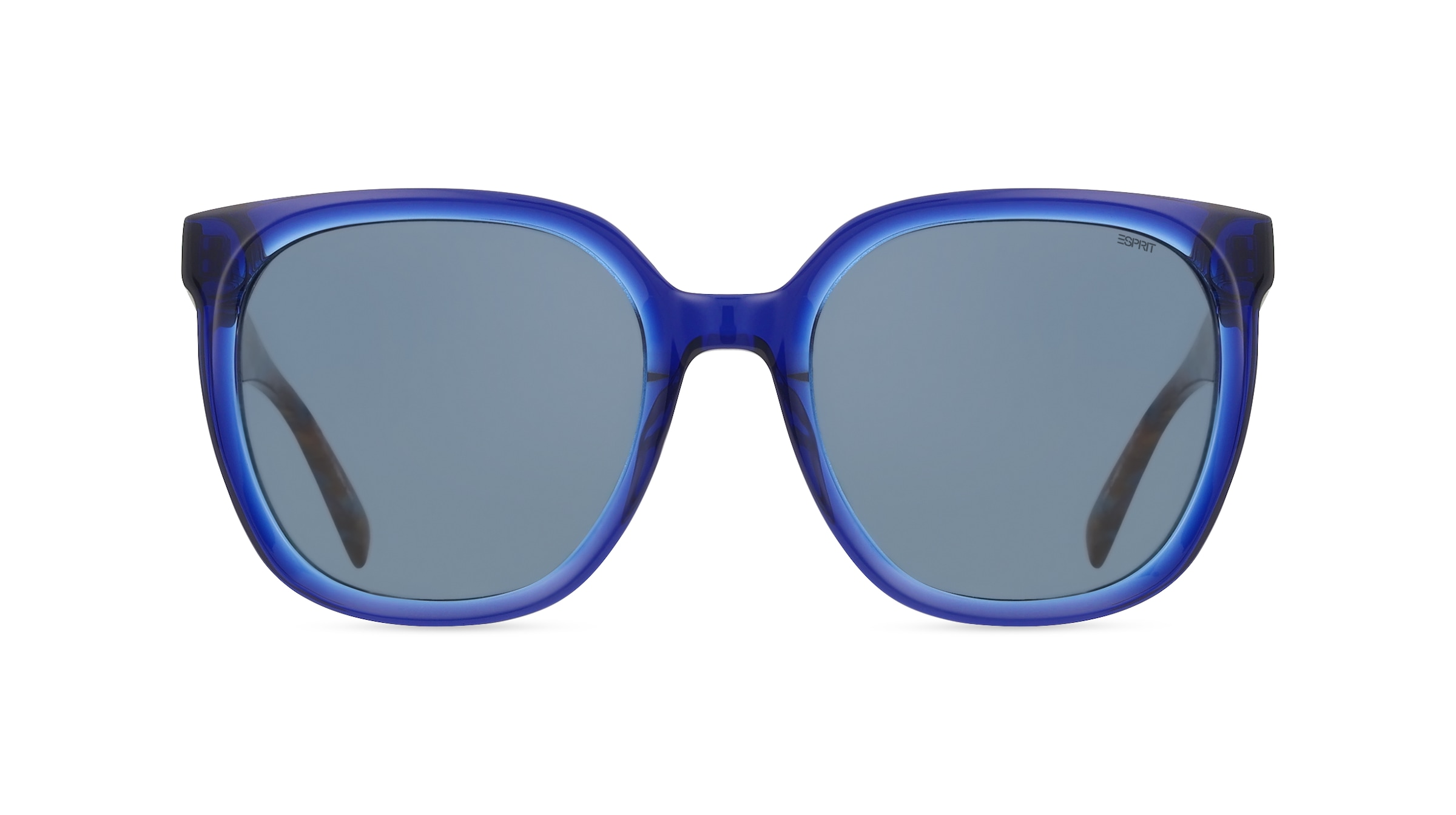 Esprit 40119 Damen-Sonnenbrille Vollrand Eckig Acetat-Gestell, blau