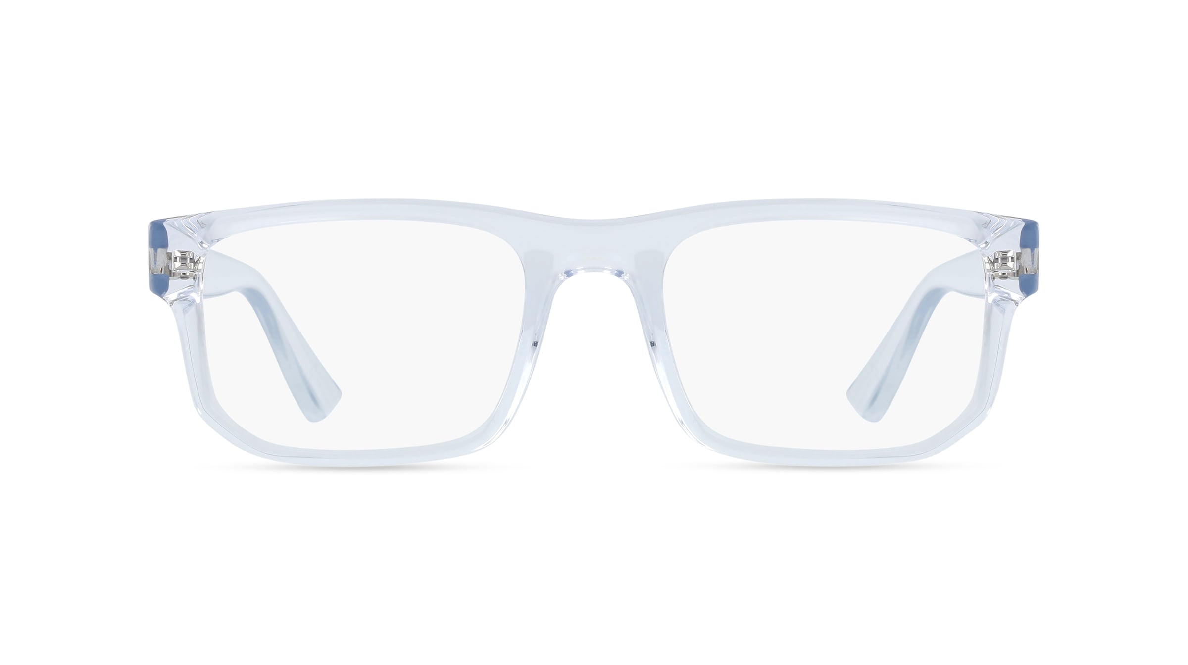 Emporio Armani 0AX3135 Herren-Brille inkl. Gläser Vollrand Eckig Kunststoff-Gestell 54/20/145, Transparent