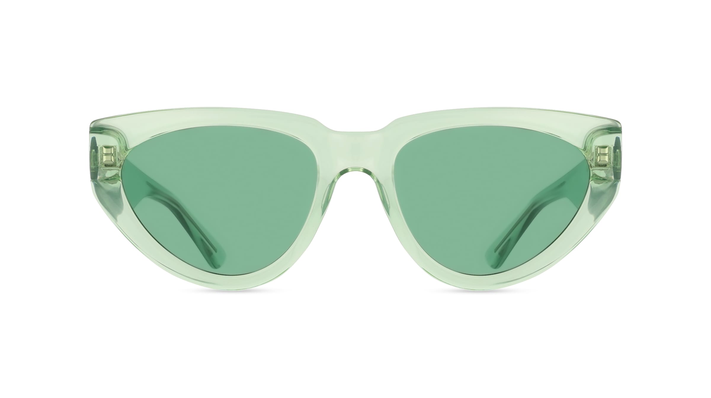 Karl Lagerfeld KL6100S Unisex-Sonnenbrille Vollrand Butterfly Kunststoff-Gestell, grün