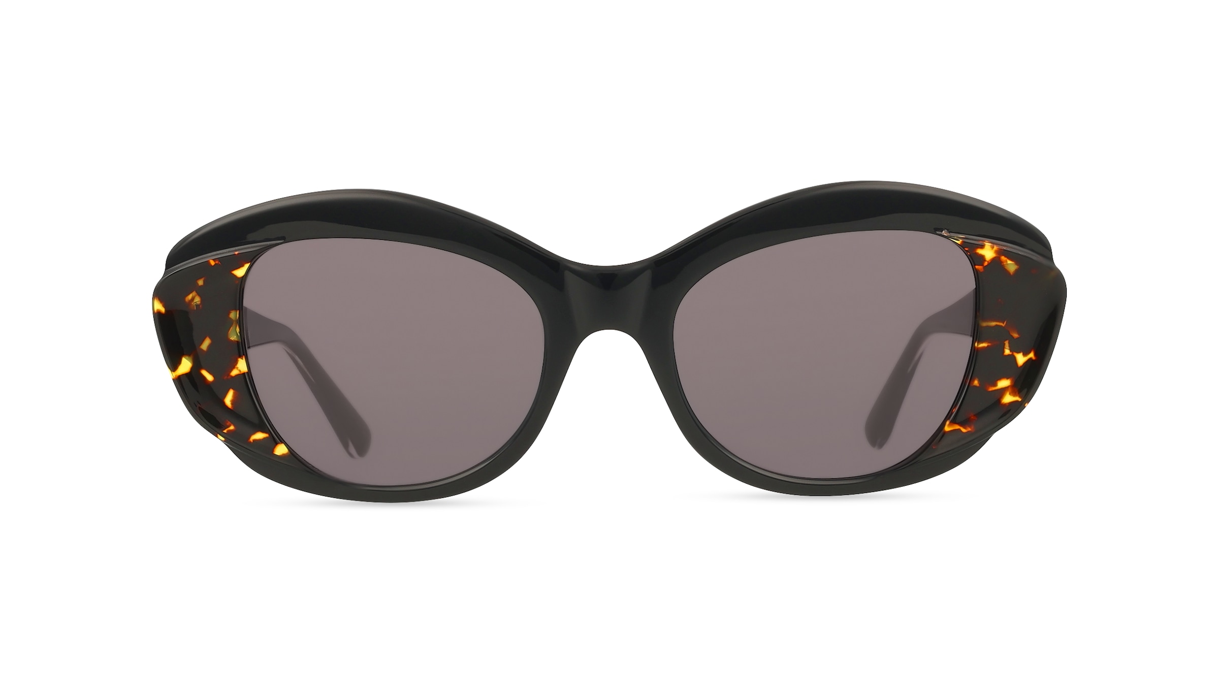 Sandro SA6061 Damen-Sonnenbrille Vollrand Quadratisch Acetat-Gestell, schwarz