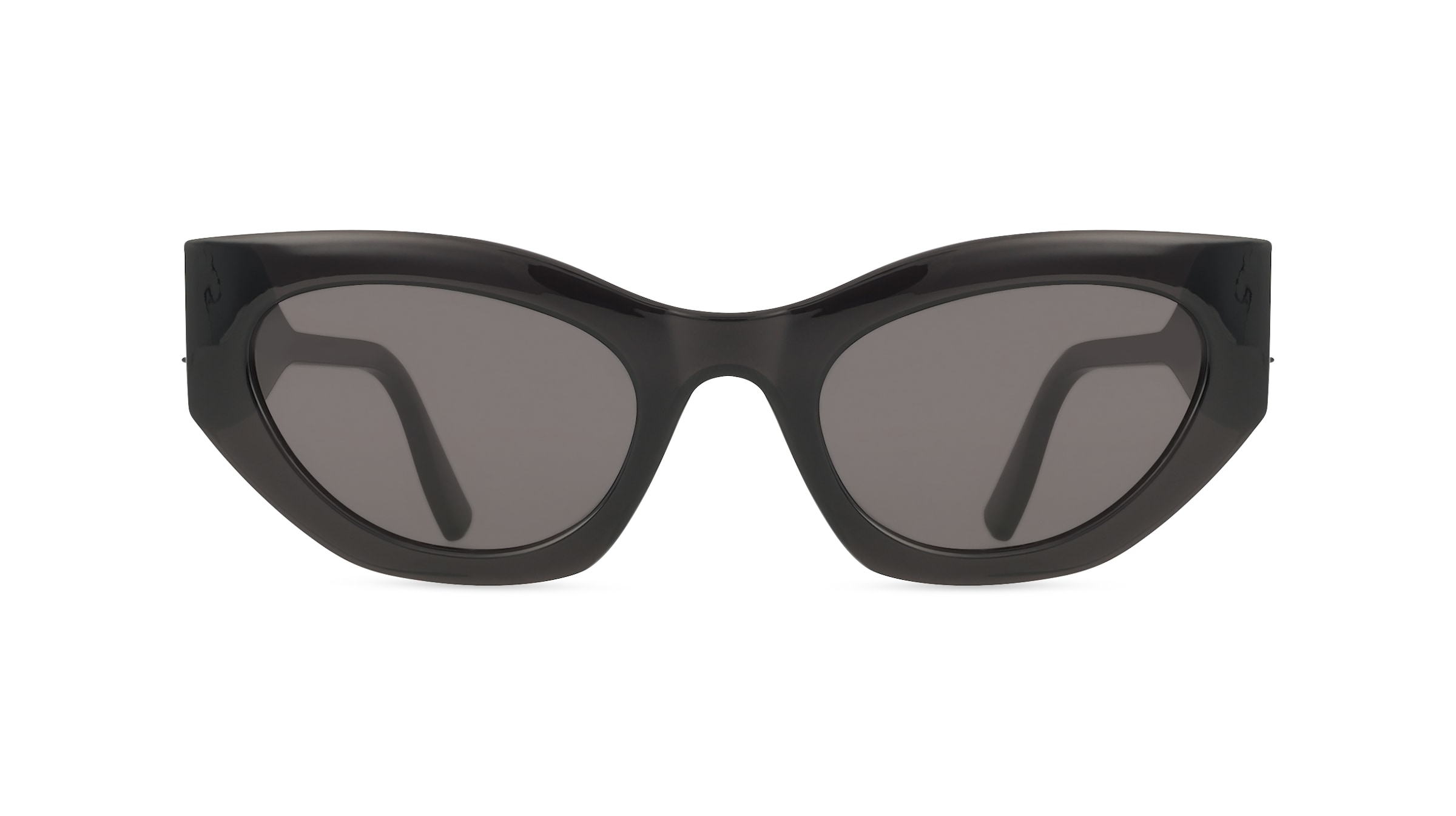 Karl Lagerfeld KL6122S Unisex-Sonnenbrille Vollrand Butterfly Kunststoff-Gestell, schwarz