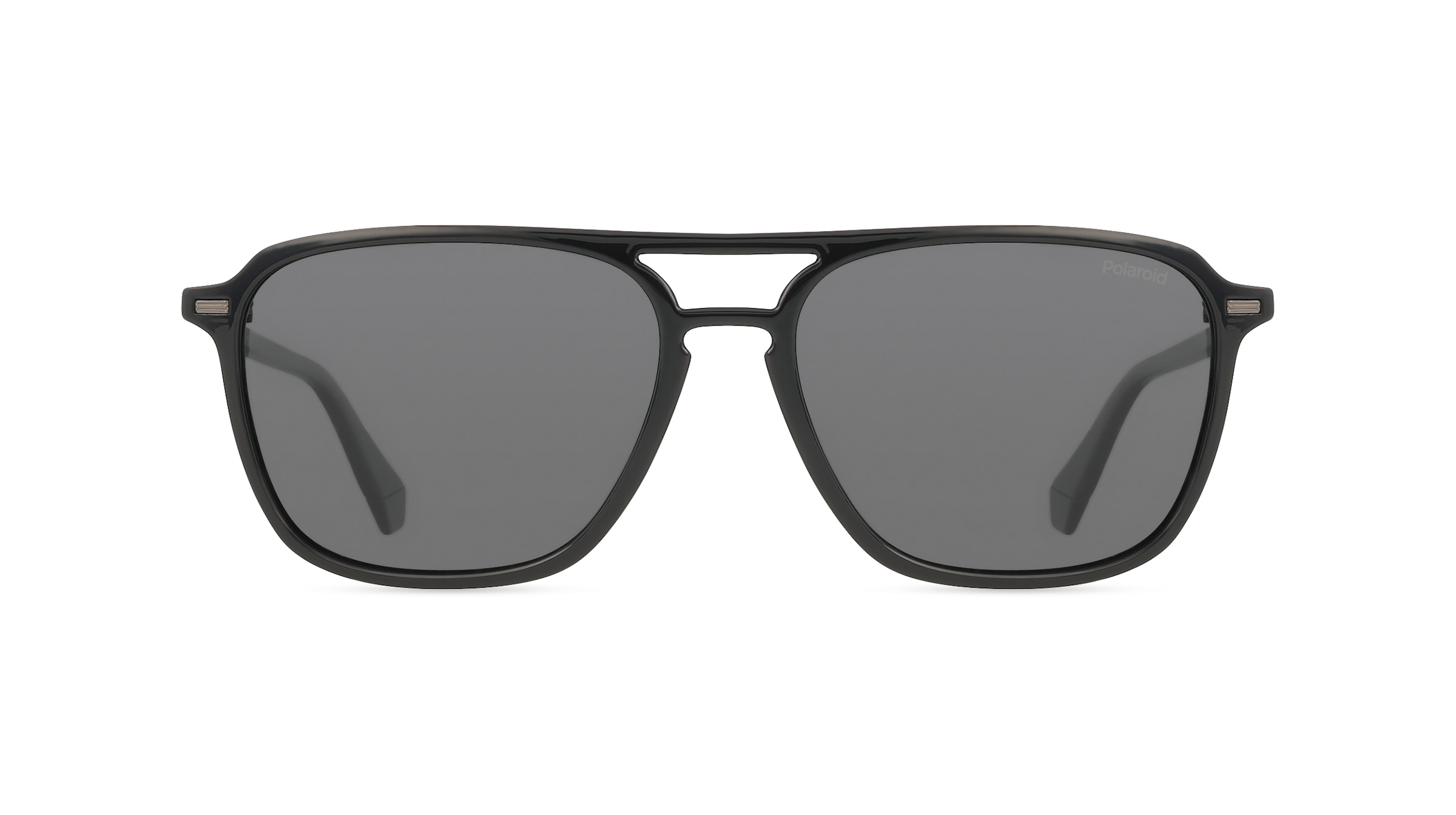 Polaroid PLD 4182/S/X Herren-Sonnenbrille Vollrand Eckig Kunststoff-Gestell, Schwarz