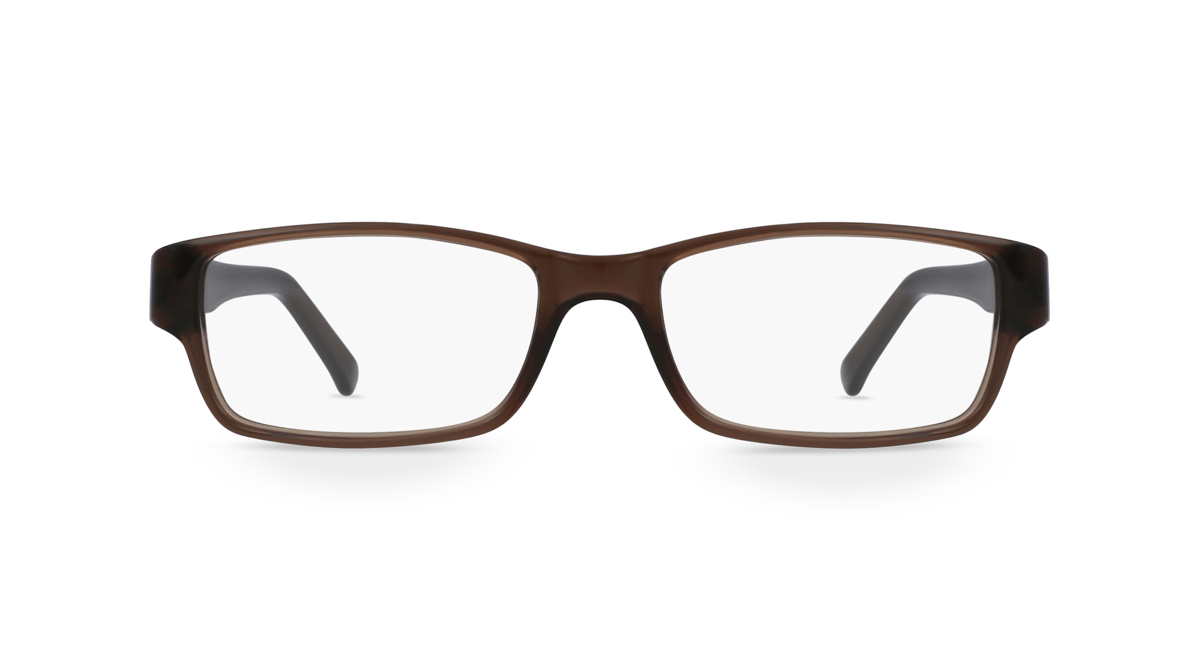 Fielmann JIL 004 CL Herren-Brille inkl. Gläser Vollrand Eckig Acetat-Gestell 52mm/16mm/140mm, braun