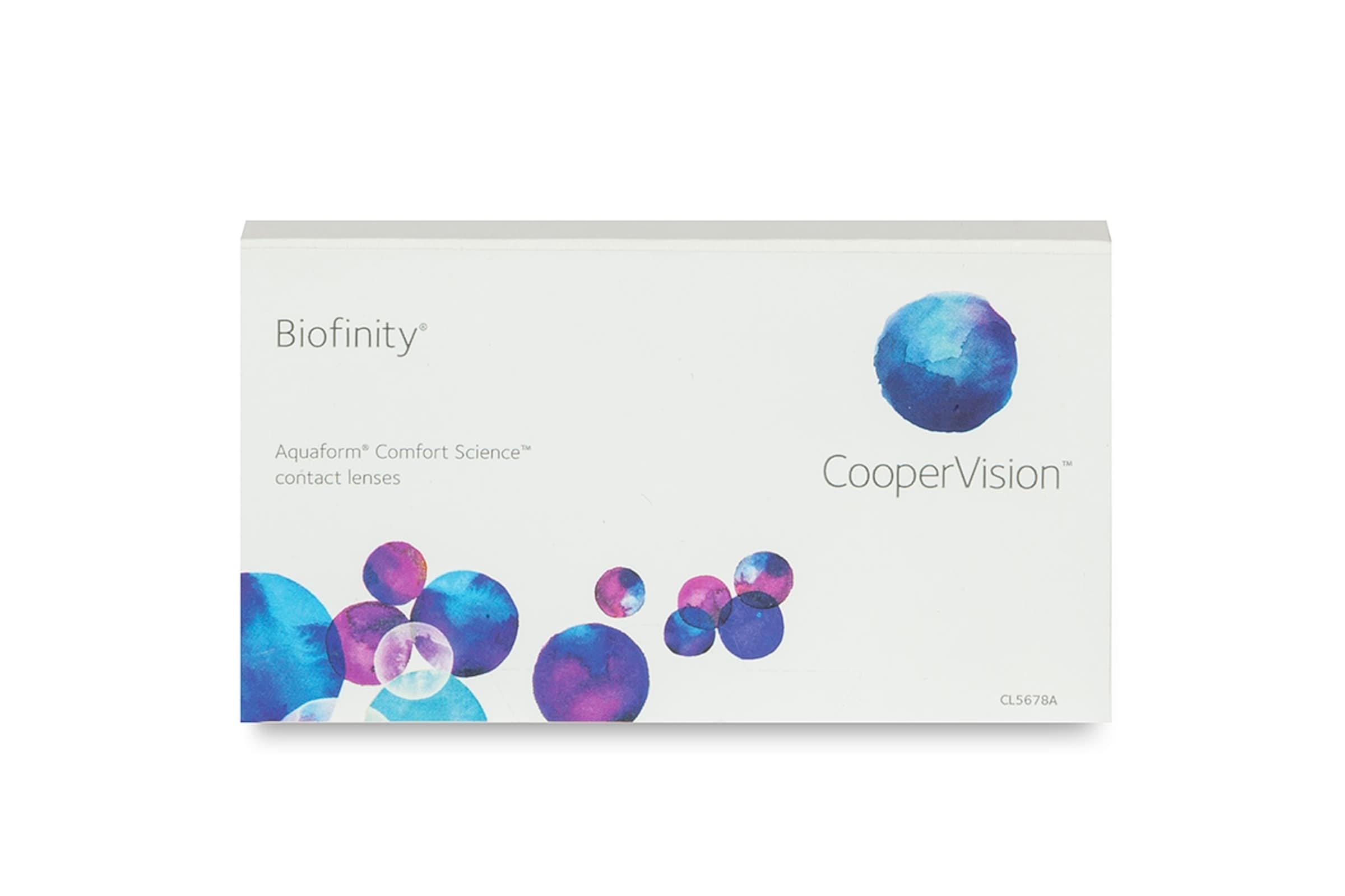 CooperVision Biofinity (3er Packung) Monatslinsen (-0.25 dpt & BC 8.6)