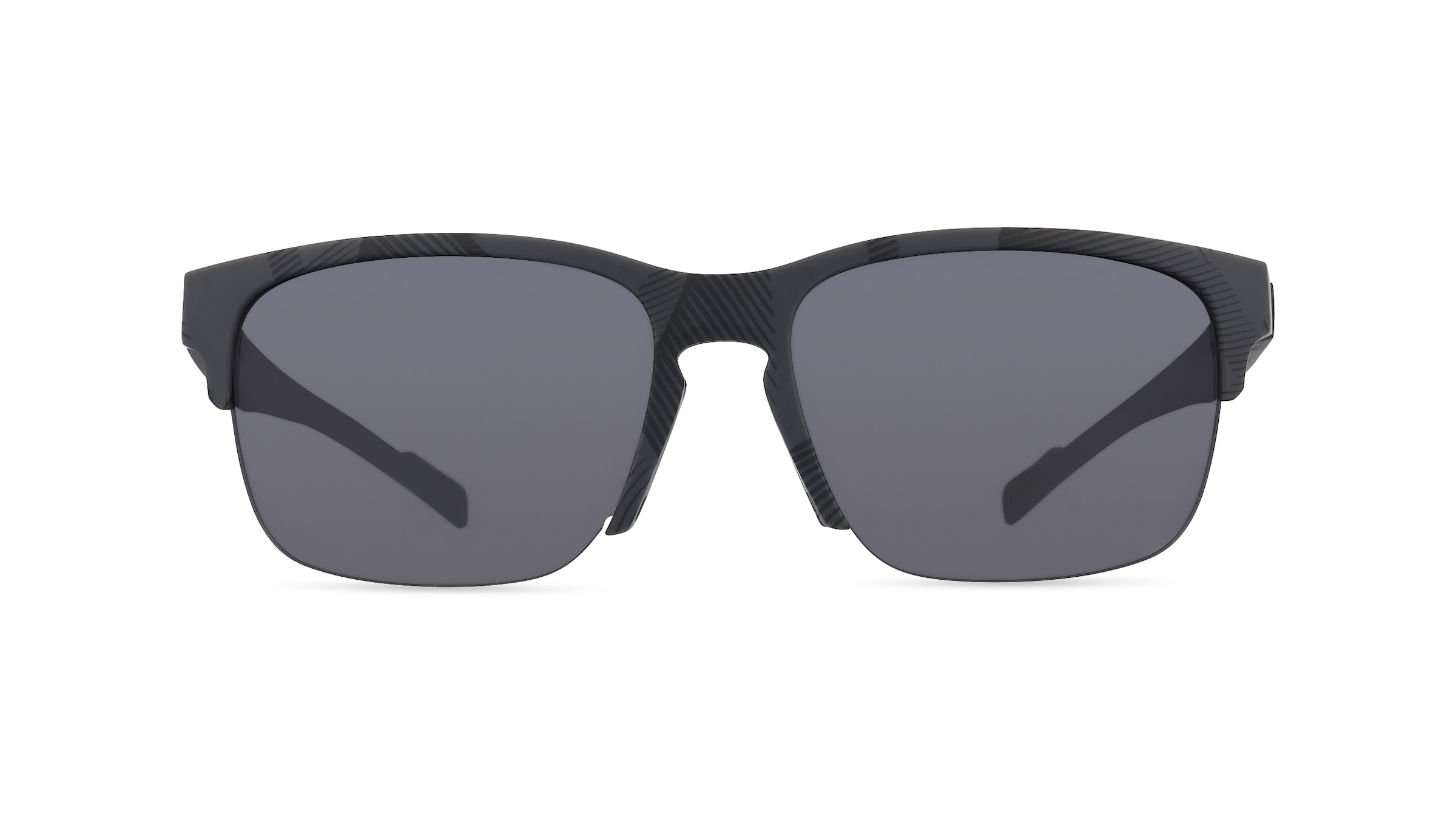 Adidas SP0048 Herren-Sonnenbrille Vollrand Eckig Kunststoff-Gestell, grau