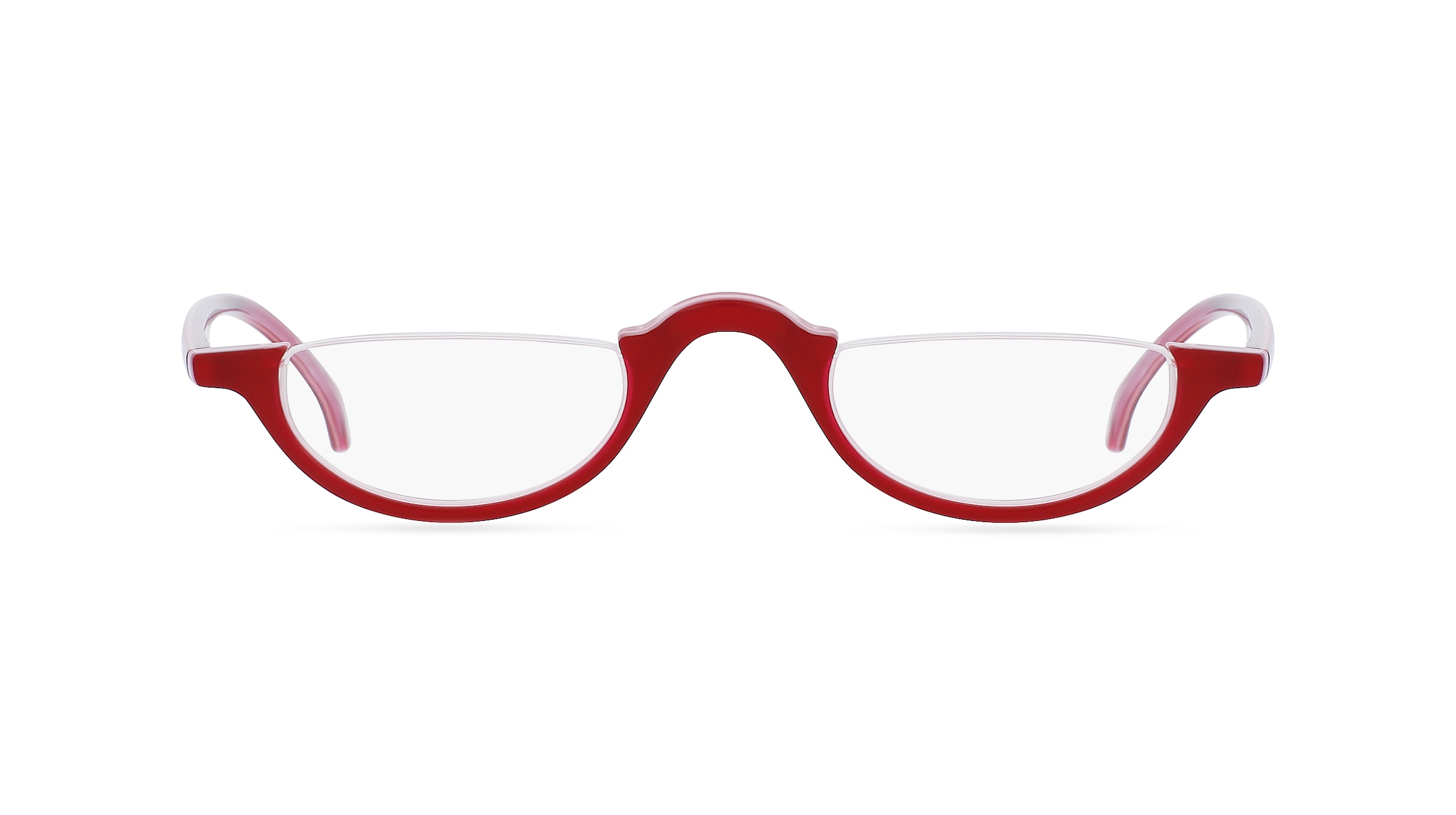 Fielmann BD 518 CL Damen-Brille inkl. Gläser Nylor Schmal Acetat-Gestell 40mm/23mm/145mm, rot