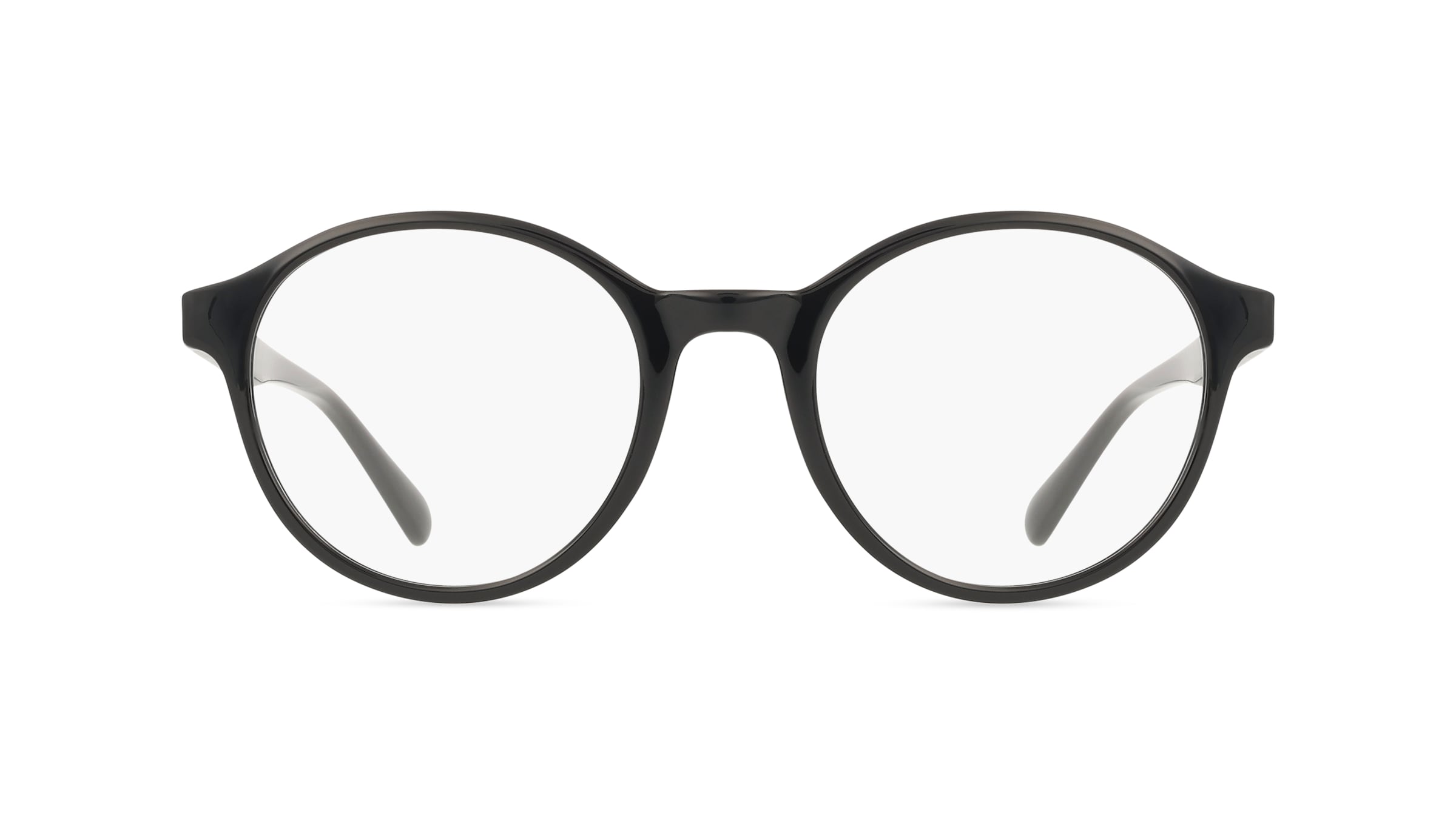 Fielmann LD 040 CL CHRIS Herren-Brille inkl. Gläser Vollrand Rund Acetat-Gestell 48mm/20mm/145mm, schwarz