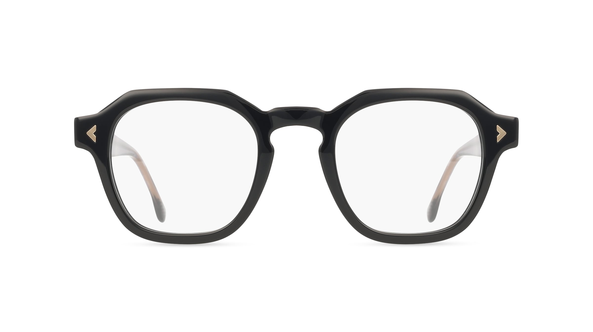 Lozza VL4344 Unisex-Brille inkl. Gläser Vollrand Eckig Acetat-Gestell 49mm/24mm/145mm, schwarz