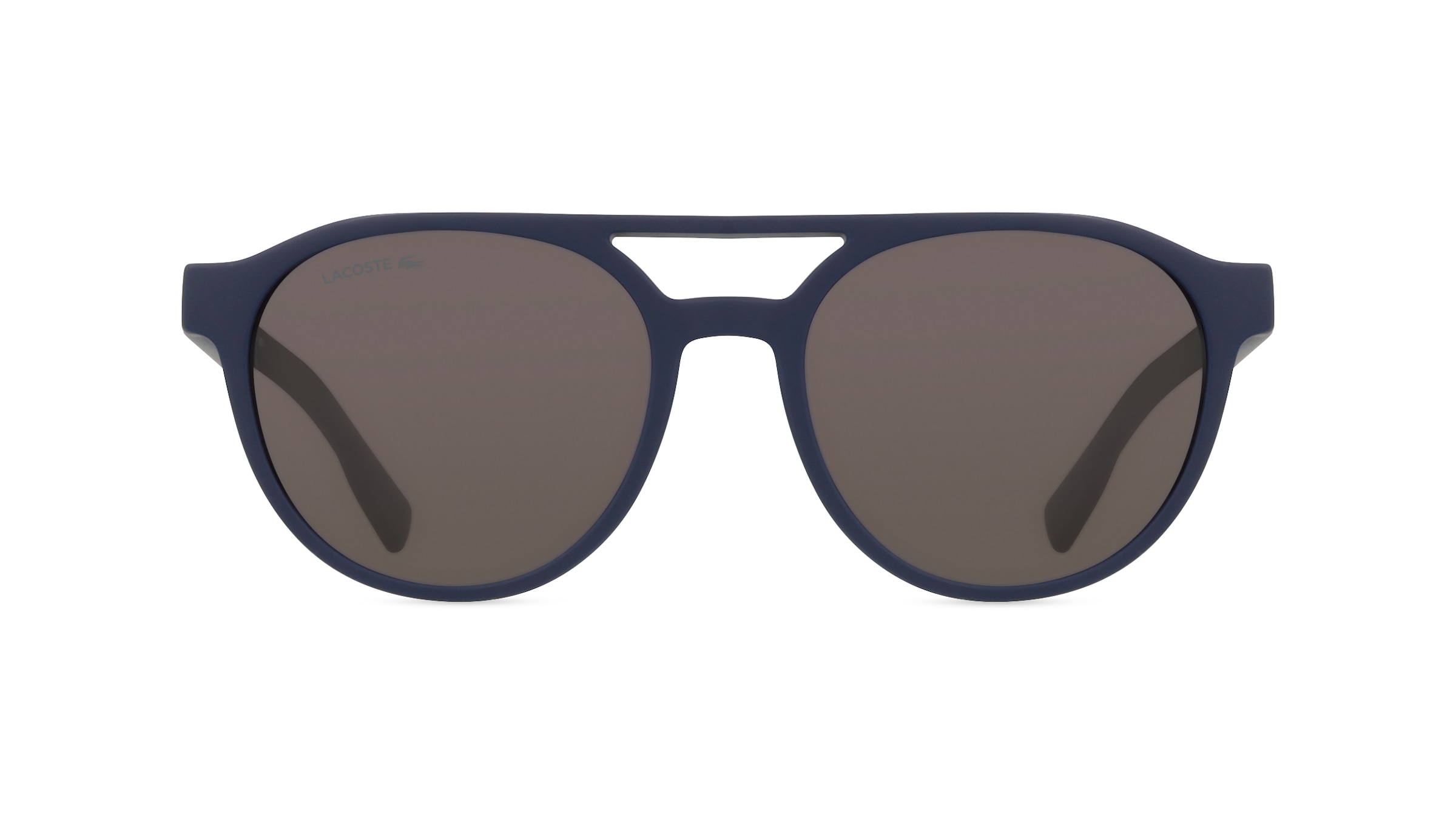 Lacoste L6008S Unisex-Sonnenbrille Vollrand Pilot Kunststoff-Gestell, blau