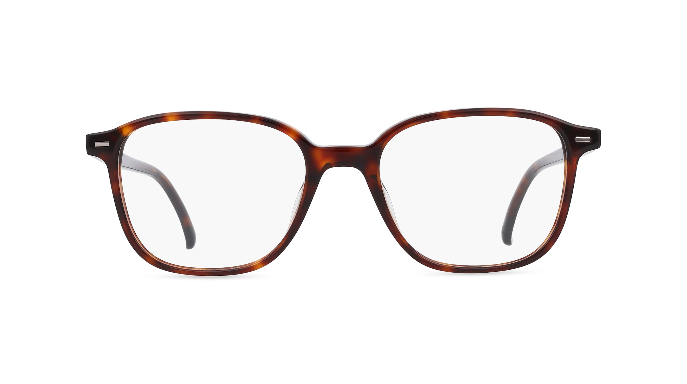 Fielmann LN 041 CL Unisex-Brille inkl. Gläser Vollrand Eckig Acetat-Gestell 47mm/17mm/145mm, braun