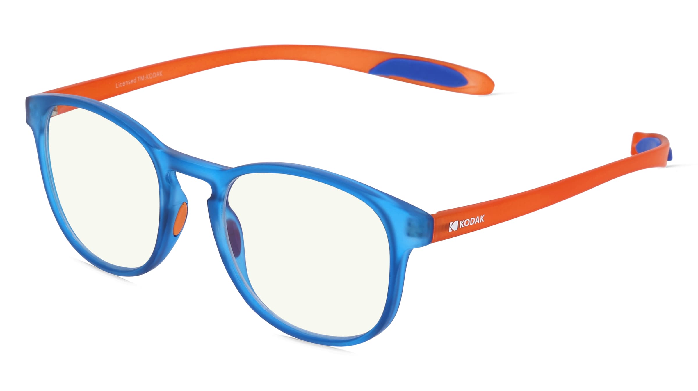 KODAK CF10002 Unisex-Fertiglesebrille Vollrand Panto TR90-Gestell, Blau
