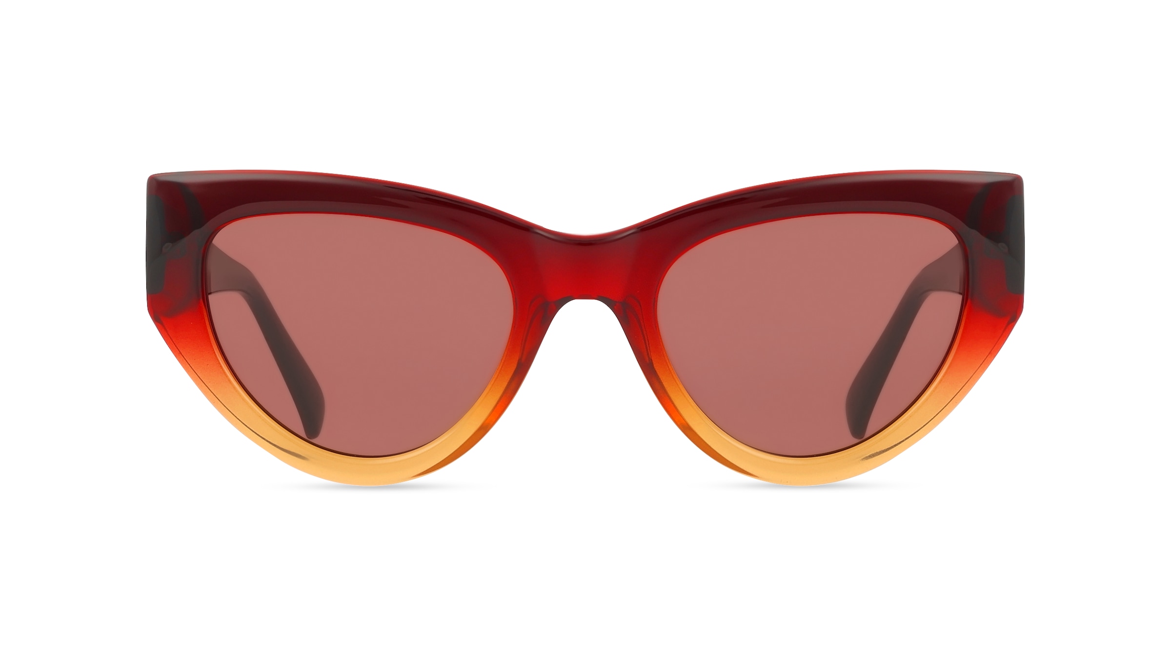 Thumbnail - Fielmann MC 630 SUN FA AMY II Damen-Sonnenbrille Vollrand Butterfly Acetat-Gestell, rot