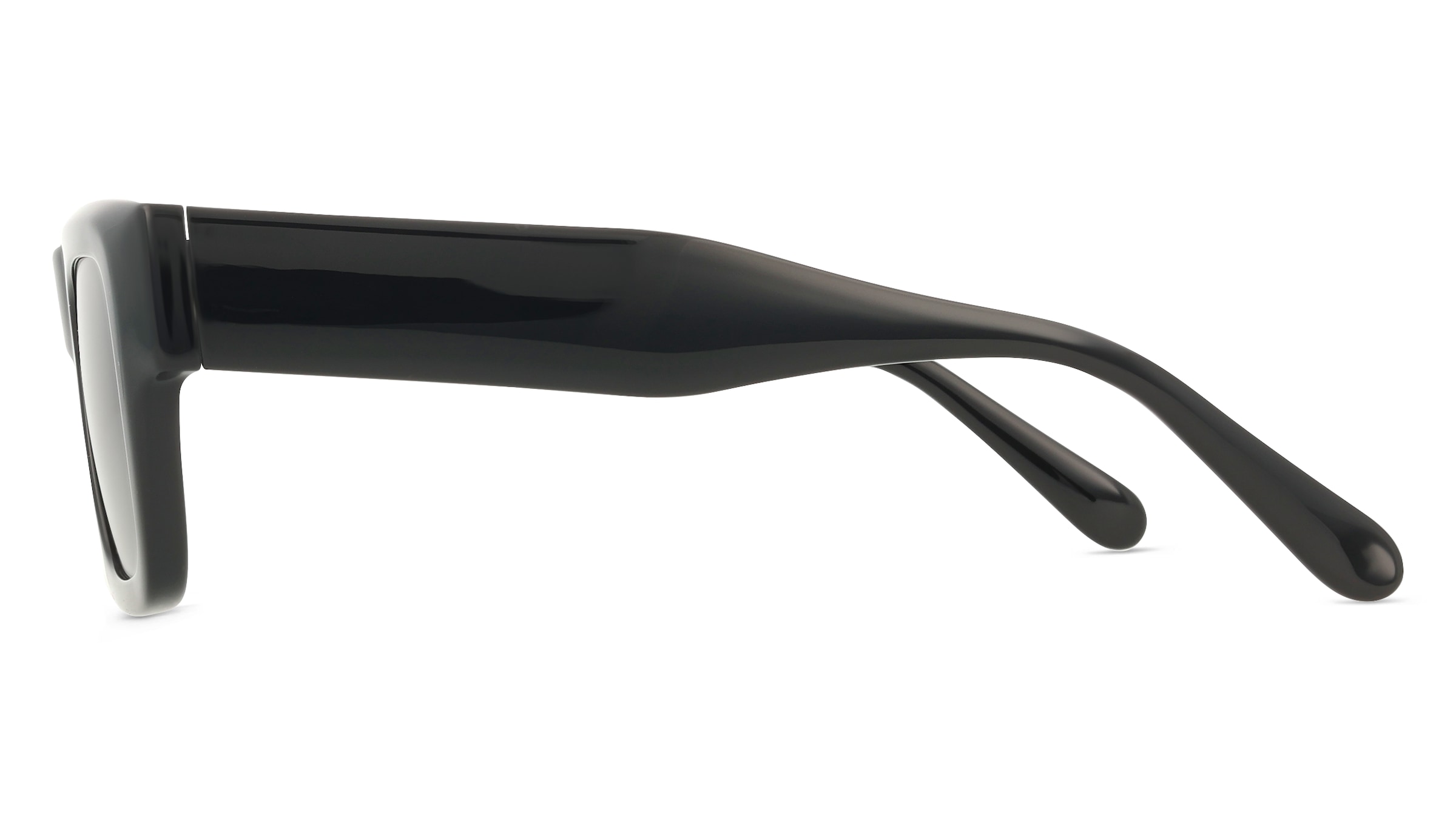 Thumbnail - Fielmann MC 633 SUN FA RAVEN Unisex-Sonnenbrille Vollrand Quadratisch Propionat-Gestell, schwarz