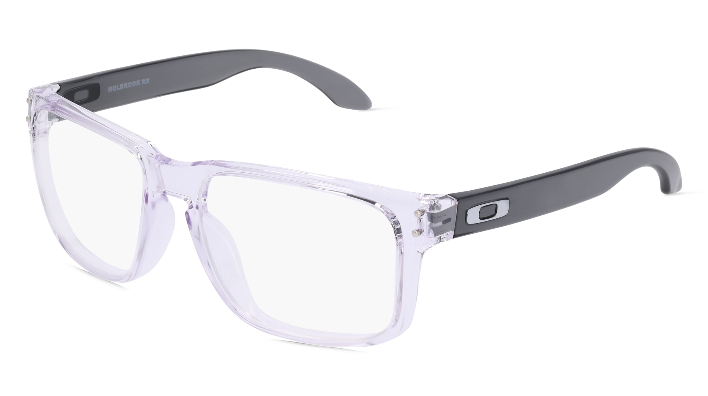 Oakley OX8156 Herren-Brille inkl. Gläser Vollrand Quadratisch Kunststoff-Gestell 56/18/137, Transparent