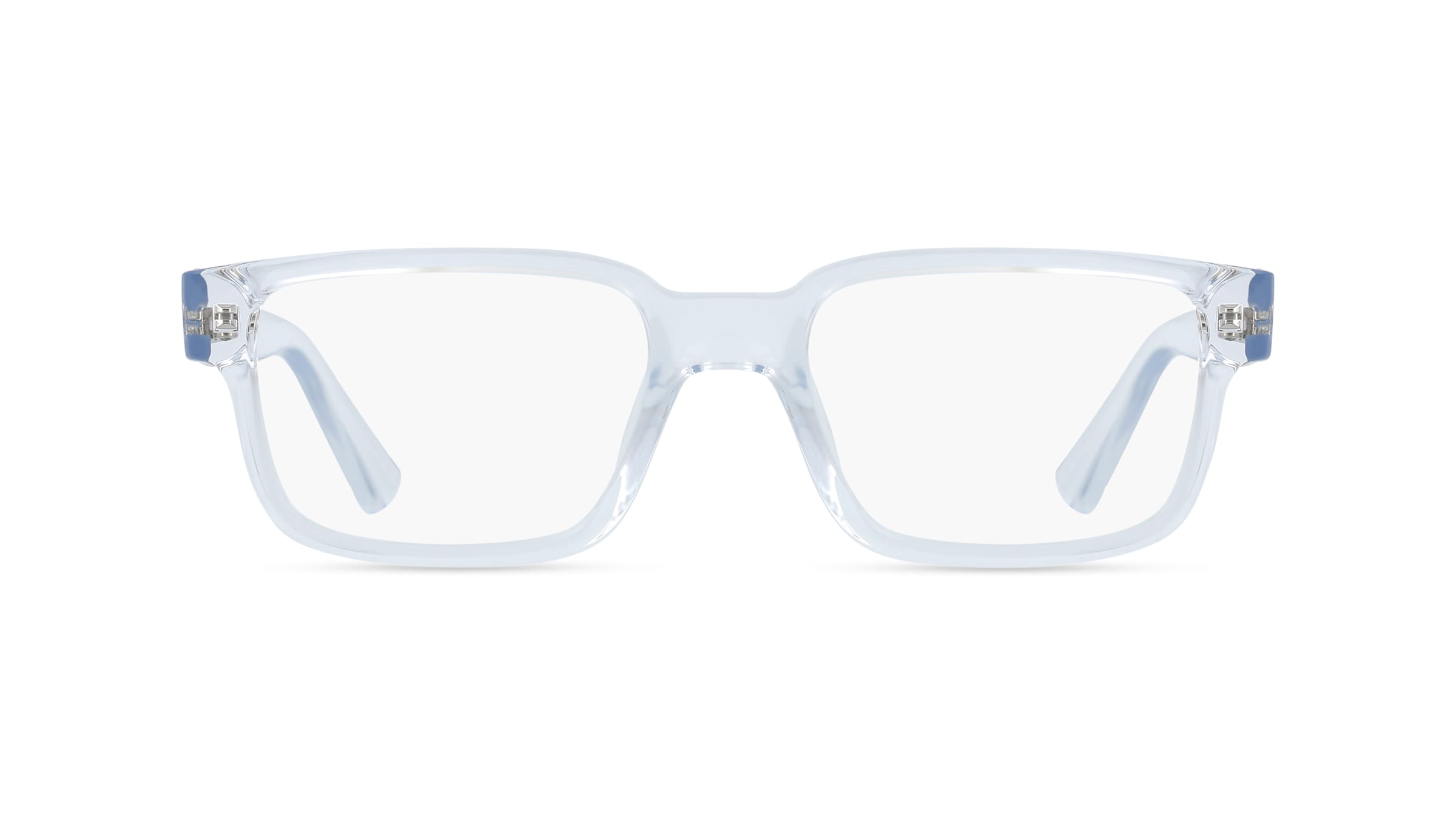 Emporio Armani 0AX3130U Herren-Brille inkl. Gläser Vollrand Quadratisch Kunststoff-Gestell 53/18/145, Transparent