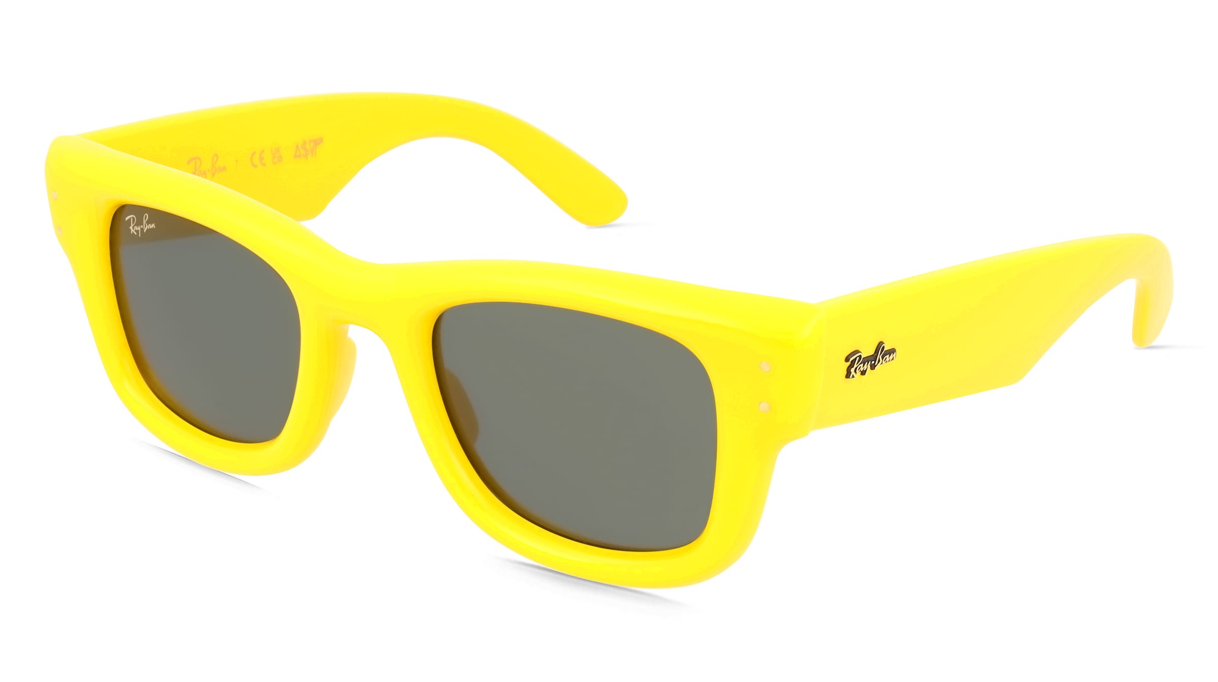 Luxottica Fashion Brillen Vertriebs Gmbh Unisex Gelb Ray-Ban Rb4940wayfarer Puffer -Sonnenbrille Vollrand Quadratisch Kunststoff-Gestell,