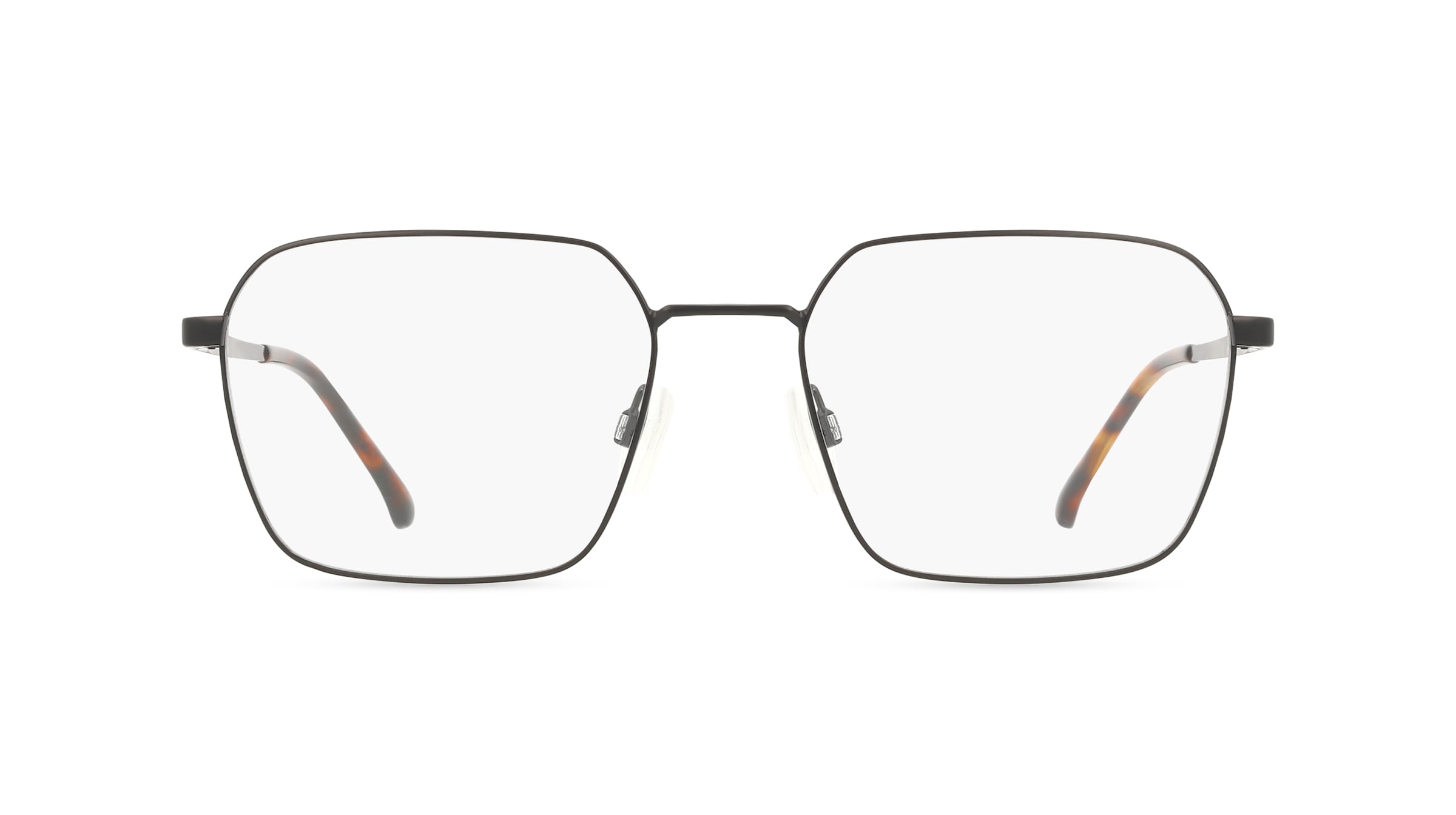 Fielmann BD 589 FA BERT Herren-Brille inkl. Gläser Vollrand Quadratisch Edelstahl-Gestell 56/19/145, schwarz
