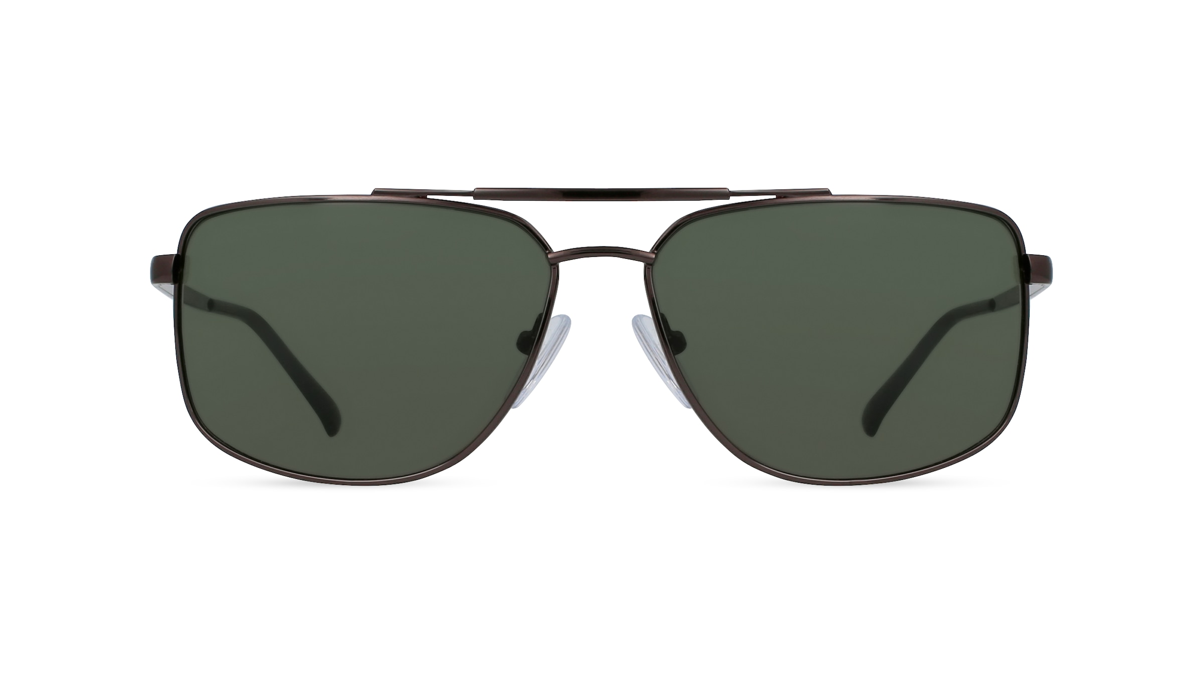 Fielmann BD 475 SUN CL Herren-Sonnenbrille Vollrand Eckig Edelstahl-Gestell, grau