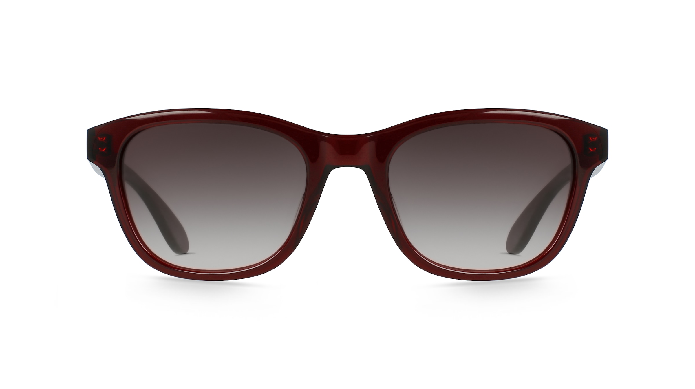 Fielmann OBRA 451 SUN CL Damen-Sonnenbrille Vollrand Eckig Acetat-Gestell, rot