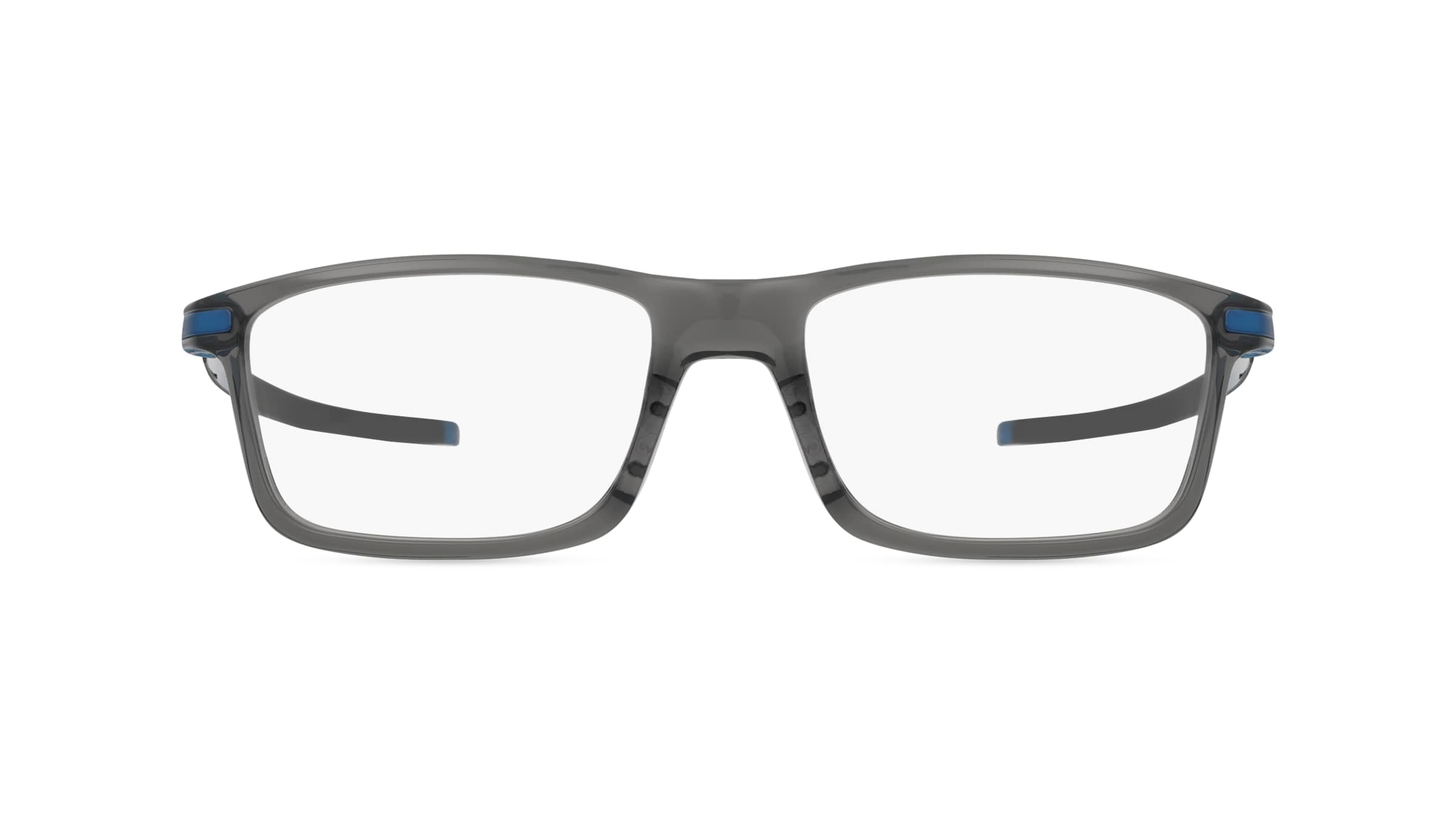 Oakley OX8050 Herren-Brille inkl. Gläser Vollrand Rechteckig Kunststoff-Gestell 55mm/18mm/140mm, grau