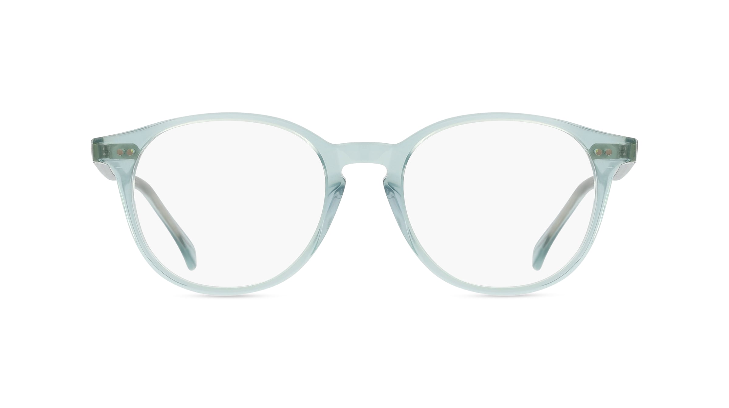 Fielmann MF 031 FA PEPE Unisex-Brille inkl. Gläser Vollrand Panto Acetat-Gestell 48mm/19mm/140mm, transparent