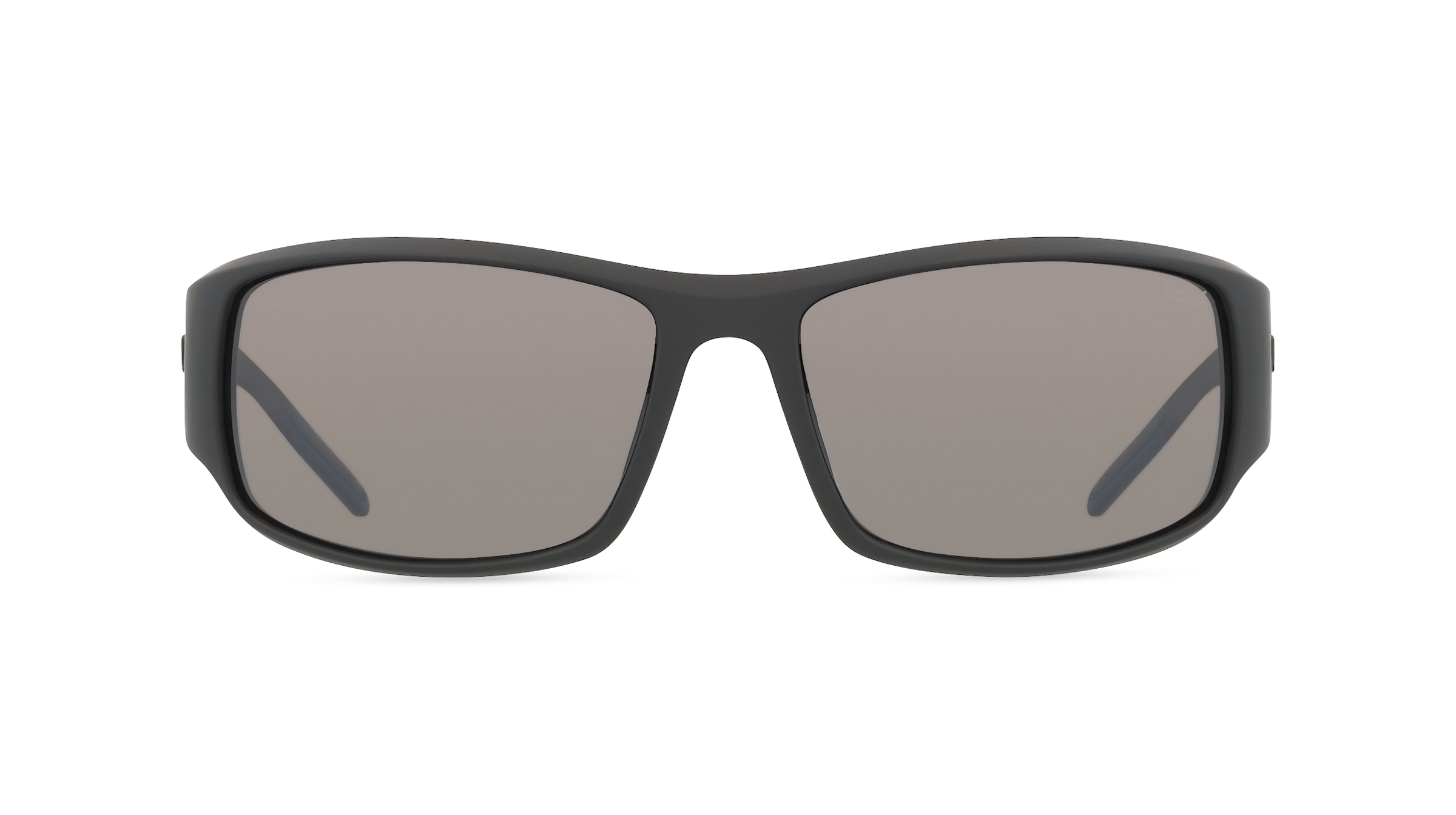 Bollé KING Unisex-Sonnenbrille Vollrand Eckig Kunststoff-Gestell, schwarz