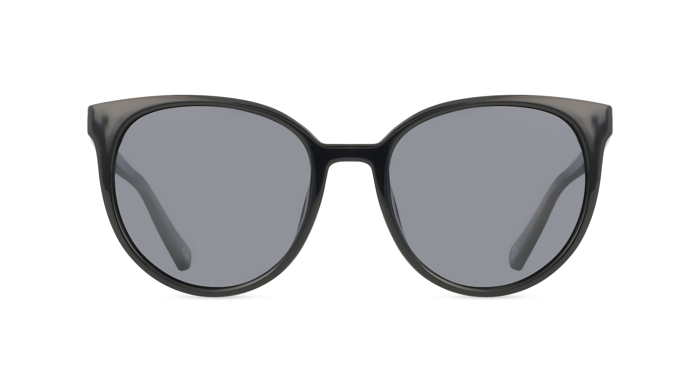 Le Specs ARMADA Damen-Sonnenbrille Vollrand Rund Kunststoff-Gestell, schwarz