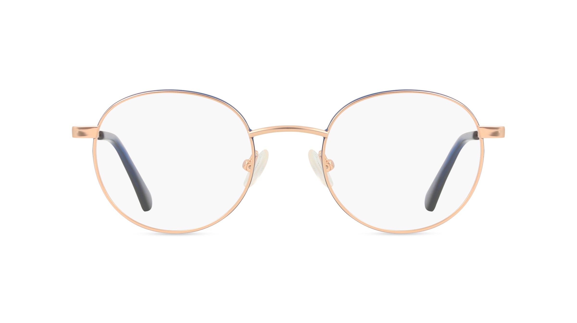 Gant GA3240 Unisex-Brille inkl. Gläser Vollrand Rund Metall-Gestell 48mm/21mm/145mm, gold