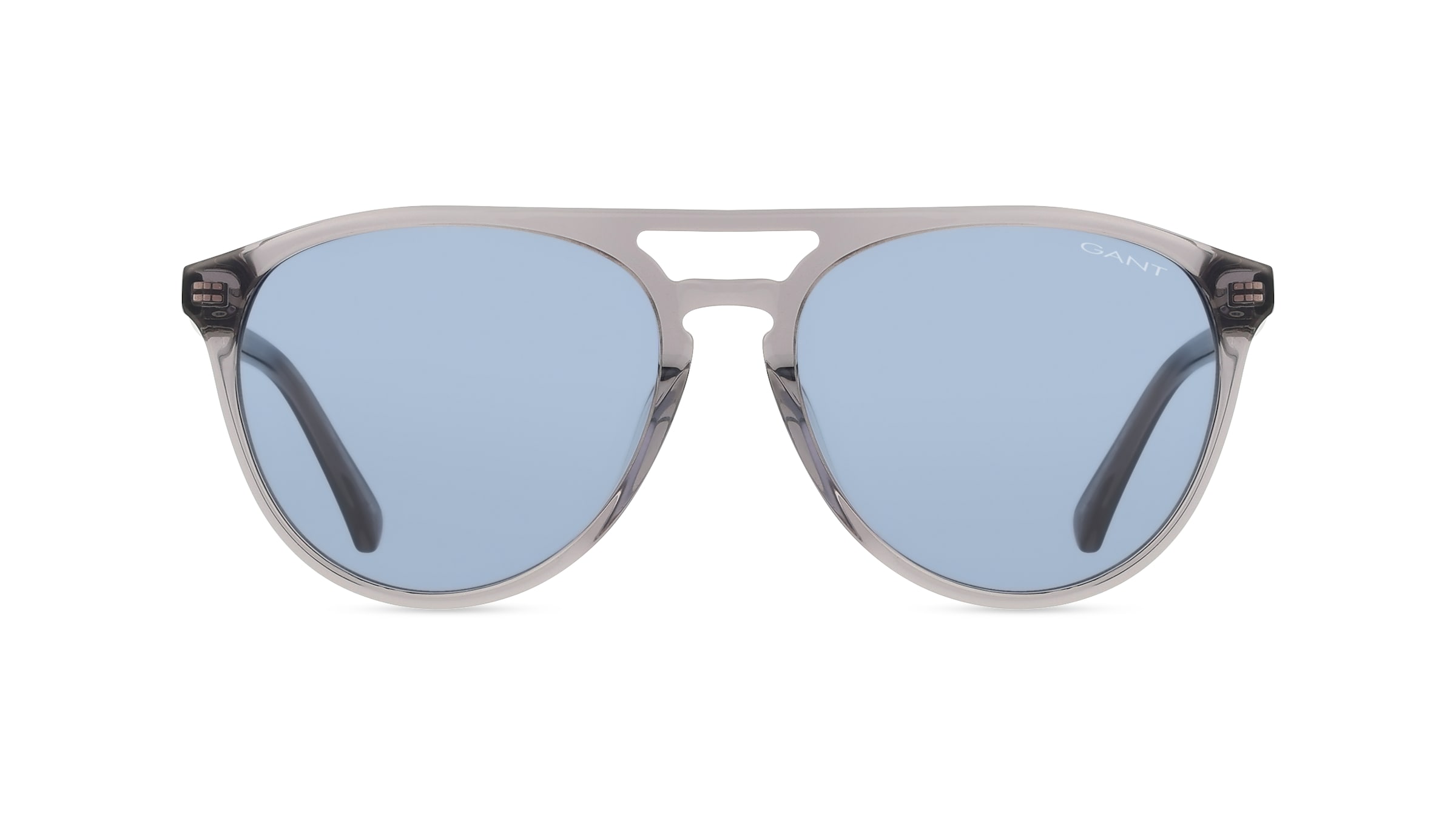 Gant GA7223 Herren-Sonnenbrille Vollrand Pilot Acetat-Gestell, grau