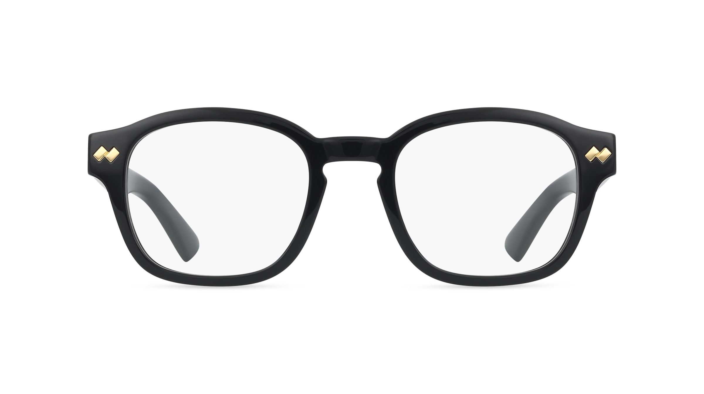 Bottega Veneta BV1445OA Unisex-Brille inkl. Gläser Vollrand Rund Acetat-Gestell 51/22/145, Schwarz