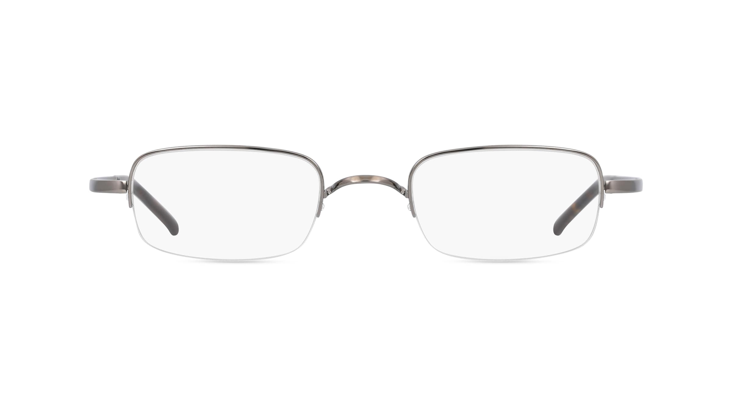 Fielmann TITANIUM 194 CL Herren-Brille inkl. Gläser Halbrand Eckig Titan-Gestell 49mm/23mm/145mm, grau