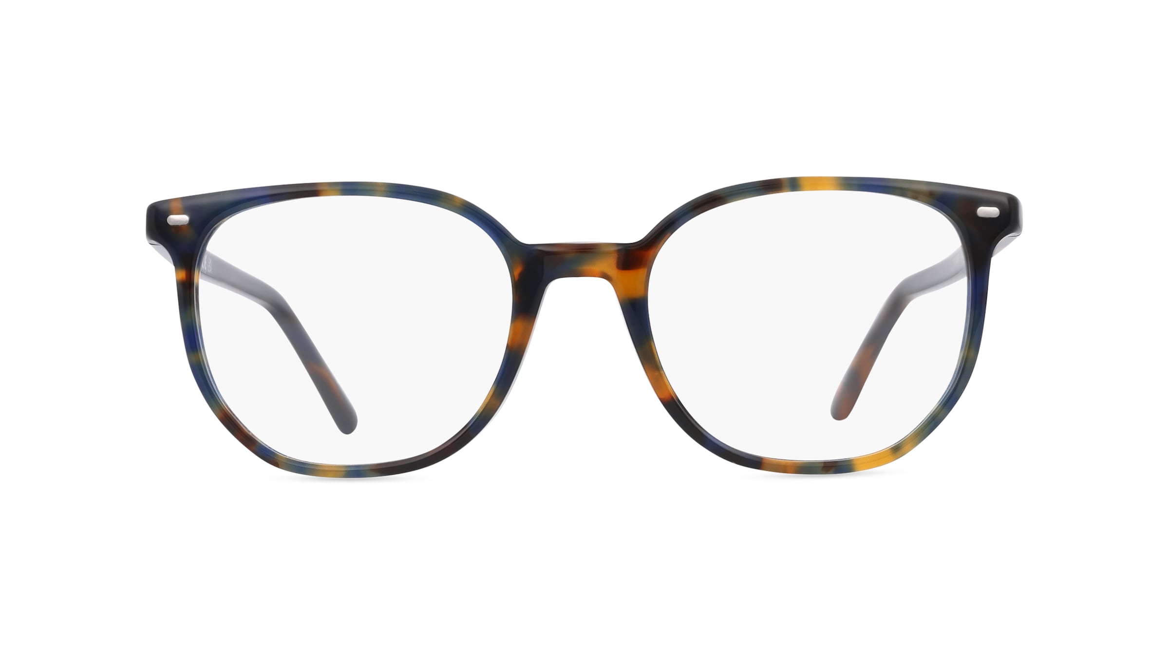 Ray-Ban RX5397 Unisex-Brille inkl. Gläser Vollrand Panto Acetat-Gestell 50mm/19mm/145mm, braun