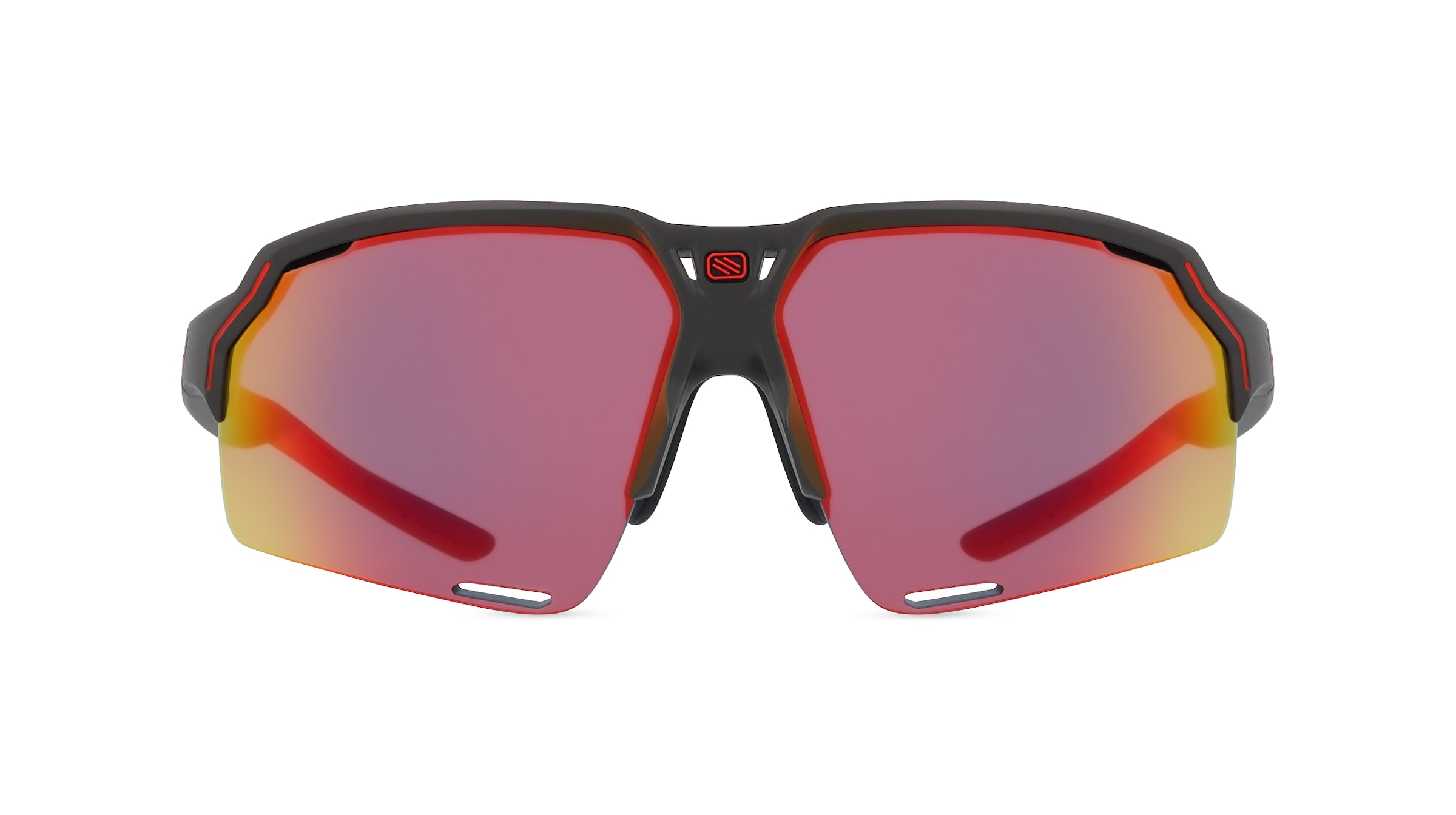 Rudy Project SP743838 DELTABEAT Unisex-Sonnenbrille Vollrand Eckig Kunststoff-Gestell, schwarz