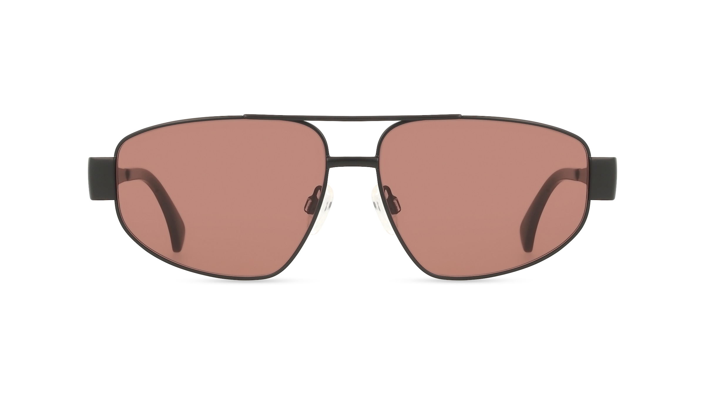 Fielmann BD 592 SUN FA ORION Herren-Sonnenbrille Vollrand Quadratisch Edelstahl-Gestell, schwarz