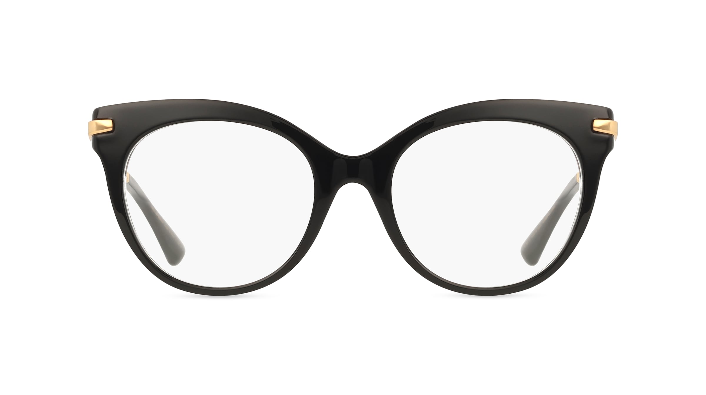 Dolce&Gabbana 0DG3392 Damen-Brille inkl. Gläser Vollrand Butterfly Acetat-Gestell 52mm/20mm/145mm, schwarz