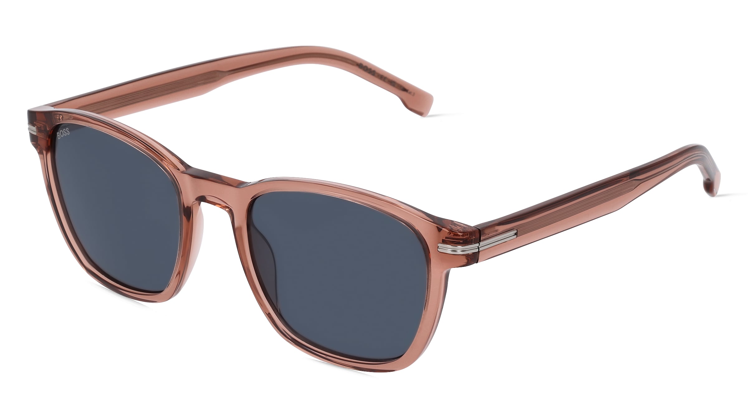 Boss 1505/S Herren-Sonnenbrille Vollrand Quadratisch Acetat-Gestell, Braun