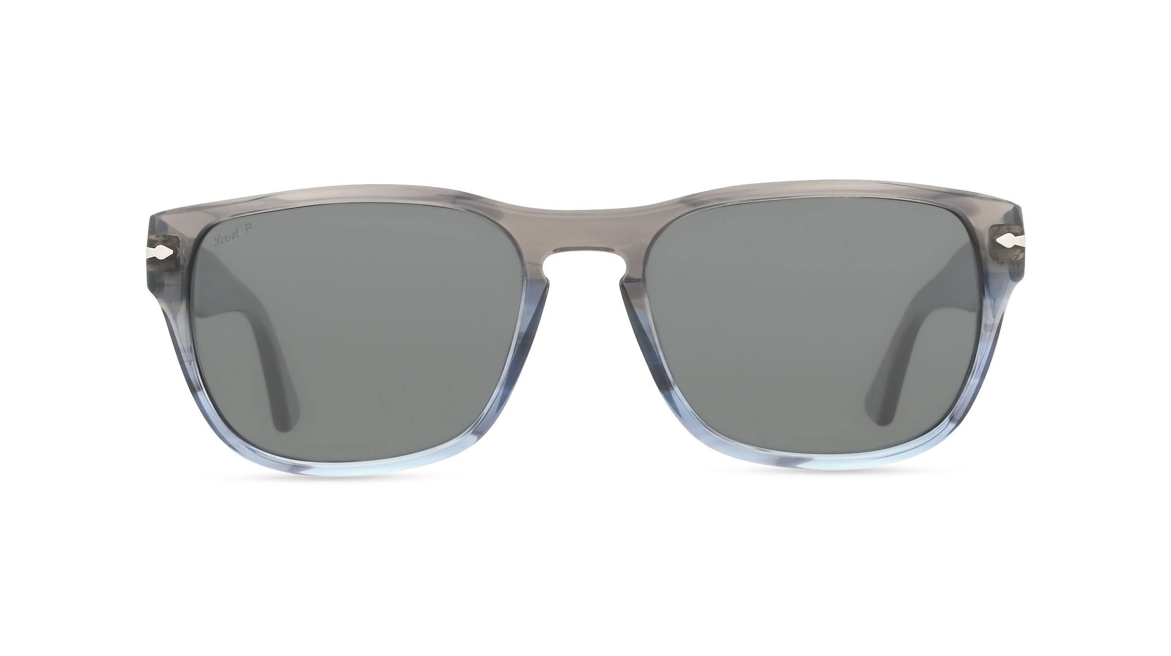 Thumbnail - Persol PO3341S Damen-Sonnenbrille Vollrand Panto Acetat-Gestell, grau