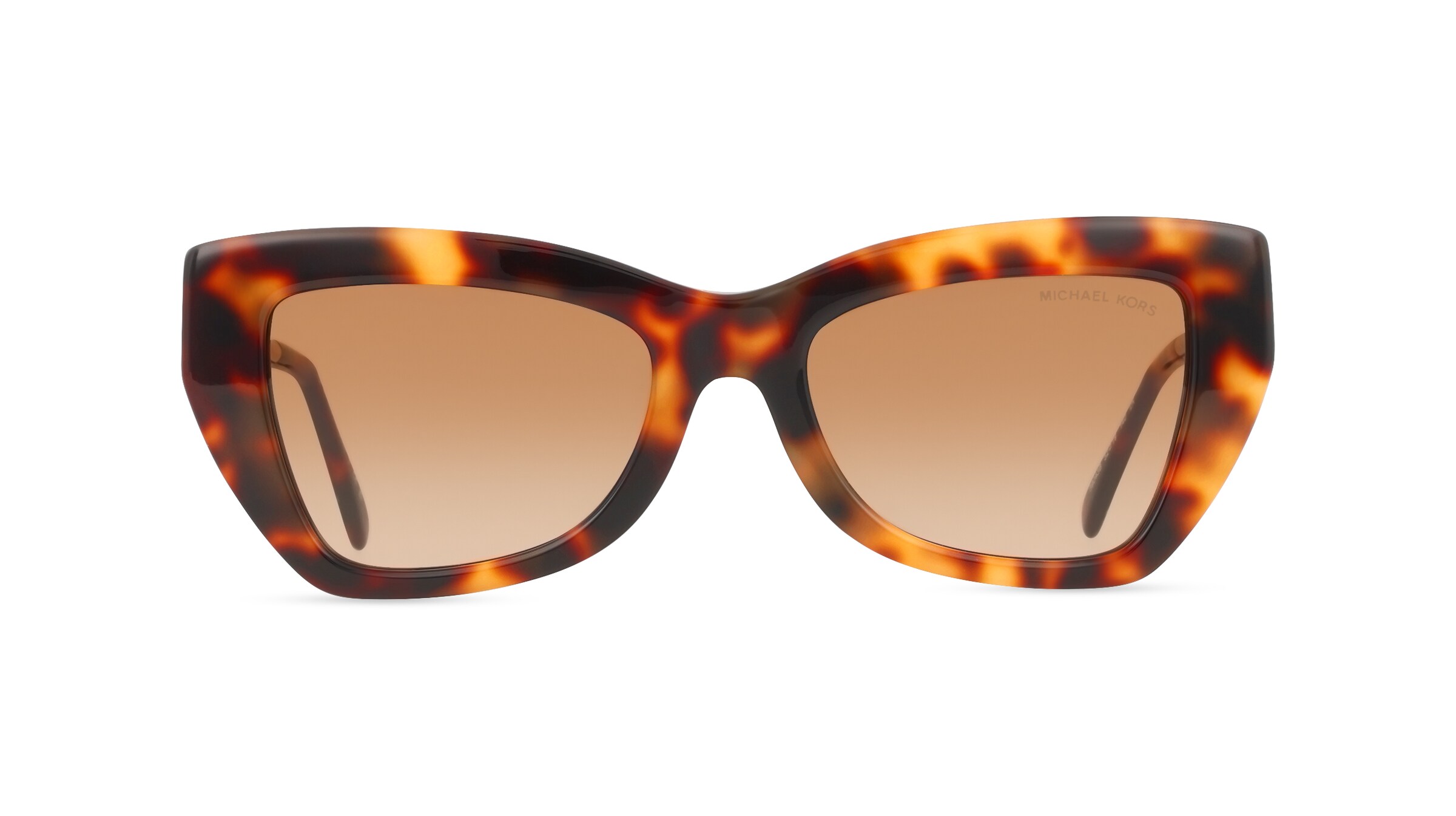 Michael Kors MK2205 Damen-Sonnenbrille Vollrand Butterfly Acetat-Gestell, braun