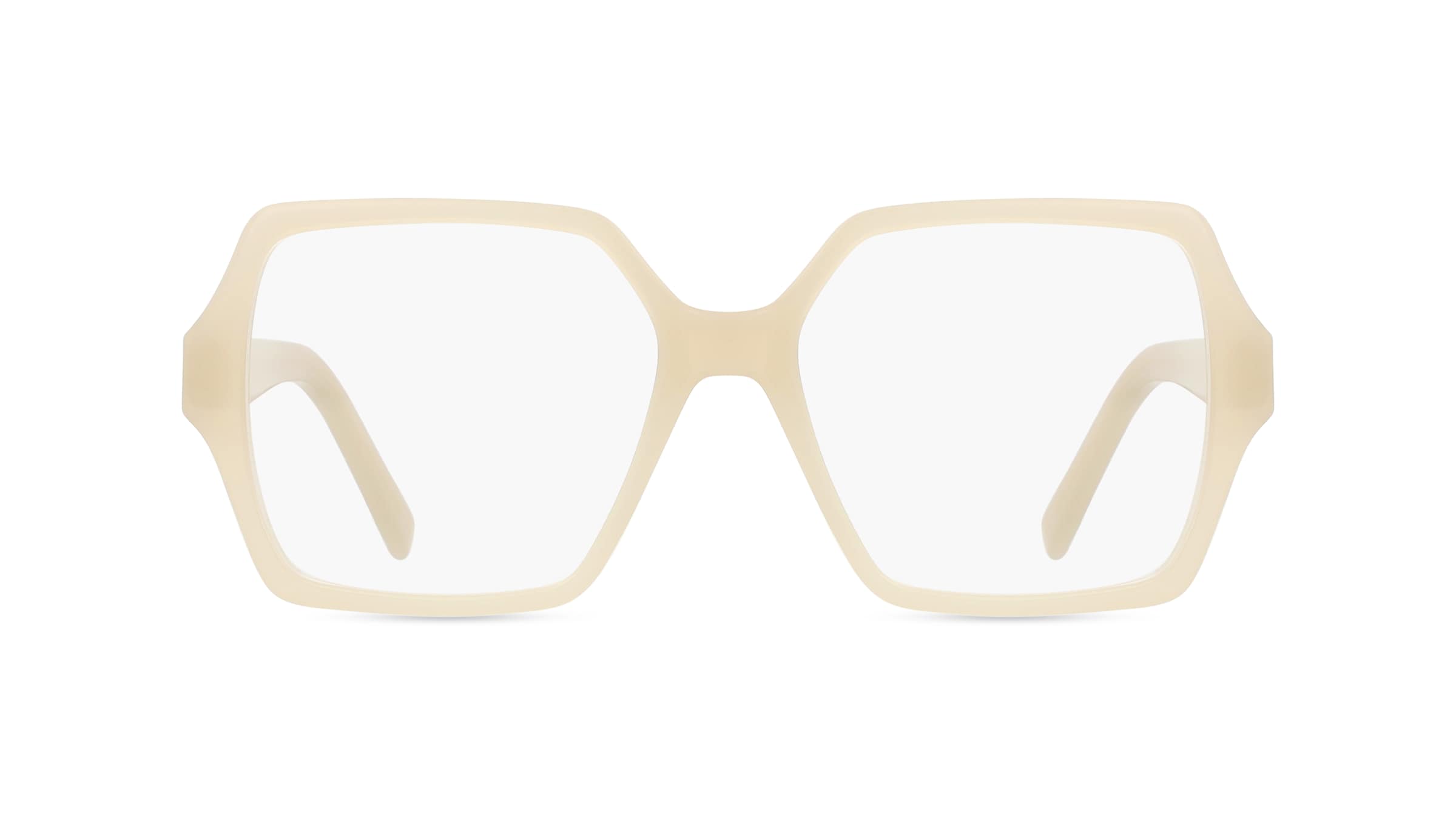 Givenchy GV50050I Damen-Brille inkl. Gläser Vollrand Quadratisch Kunststoff-Gestell 54/16/135, gelb