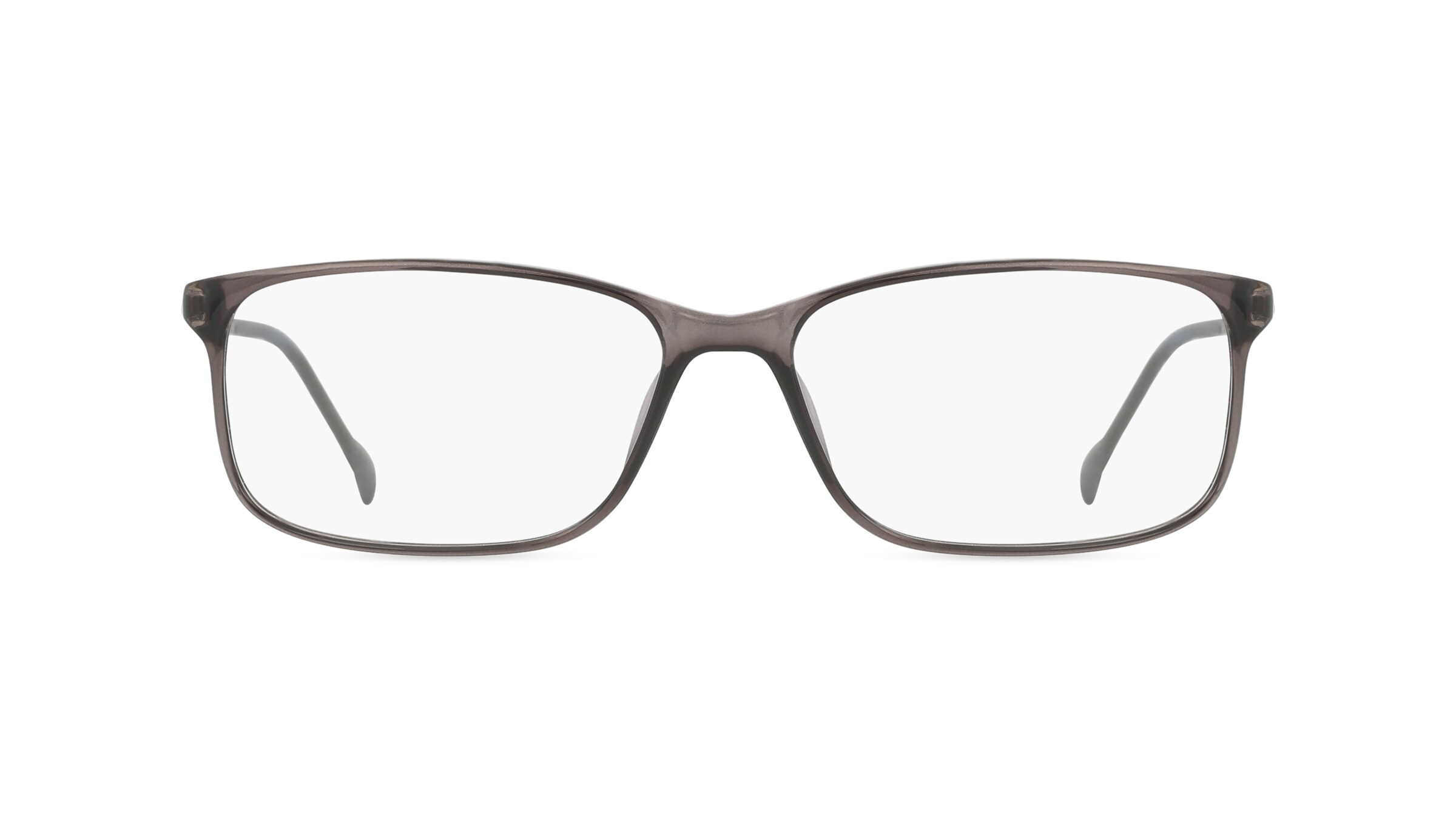 Fielmann COMFORT 122 CL Herren-Brille inkl. Gläser Vollrand Eckig TR90-Gestell 56mm/15mm/140mm, grau