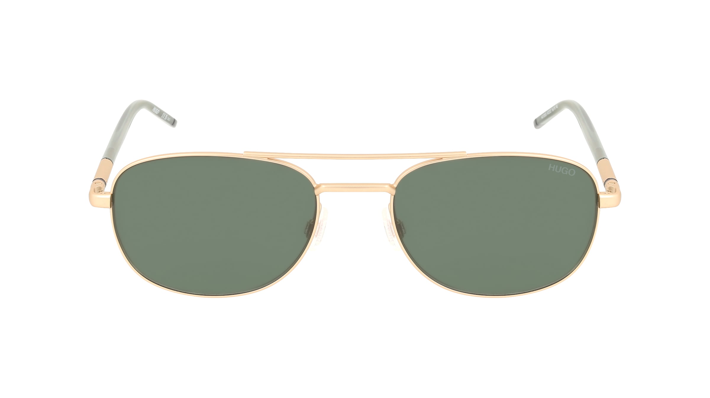 Hugo HG 1375/S Herren-Sonnenbrille Vollrand Pilot Metall-Gestell, gold