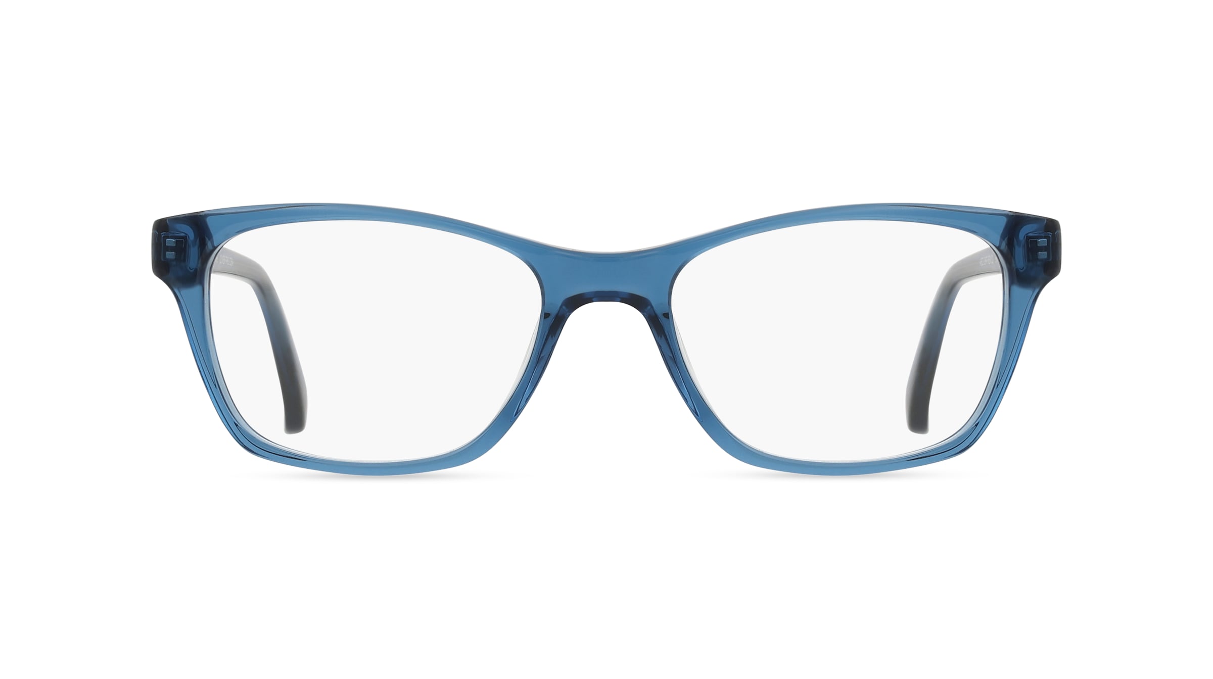 Fielmann ABC 089 FLEX CL SONIA Damen-Brille inkl. Gläser Vollrand Eckig Acetat-Gestell 52mm/17mm/140mm, blau