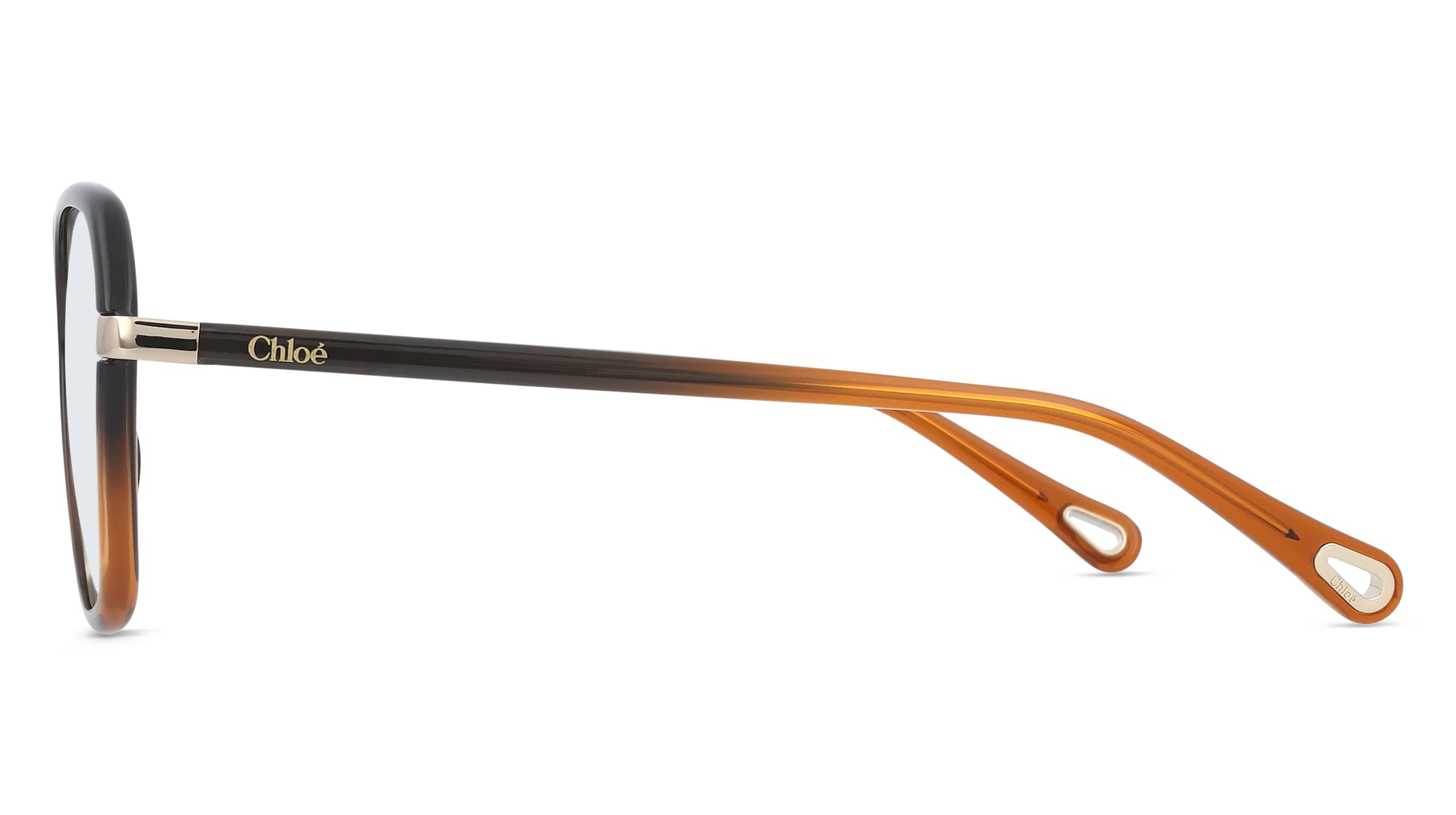 Thumbnail - Chloé CH0309O Damen-Brille inkl. Gläser Vollrand Eckig Kunststoff-Gestell 54/18/140, schwarz