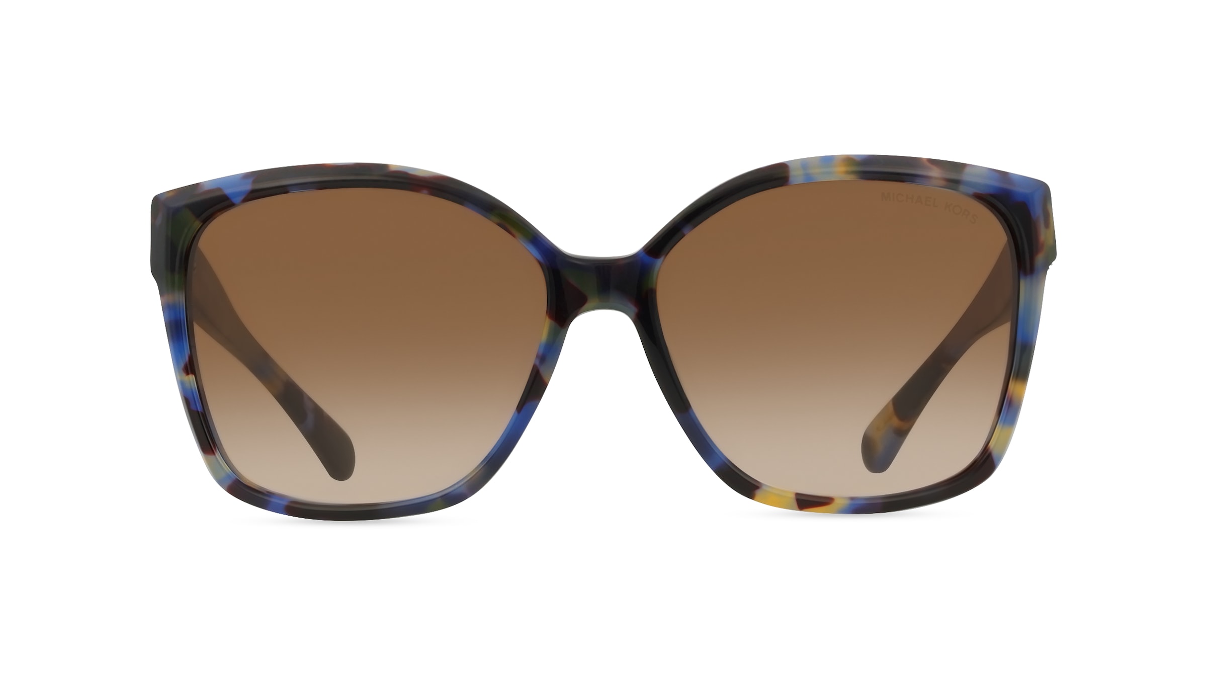 Michael Kors MK2201 Damen-Sonnenbrille Vollrand Eckig Acetat-Gestell, blau