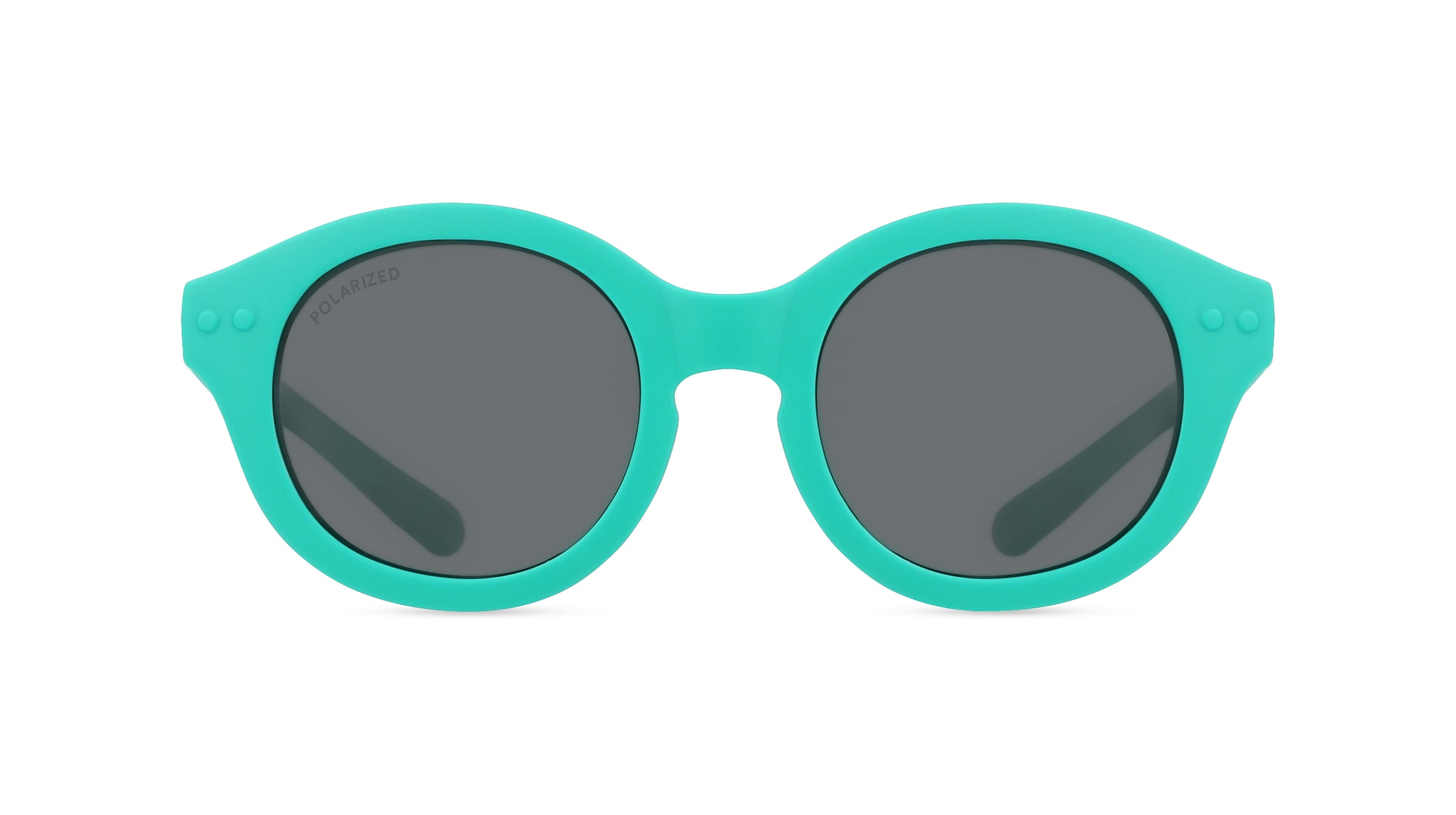 OKIDOKI JIMMY SUN LITTLE (3-5) Unisex-Sonnenbrille Vollrand Panto Kunststoff-Gestell, grün